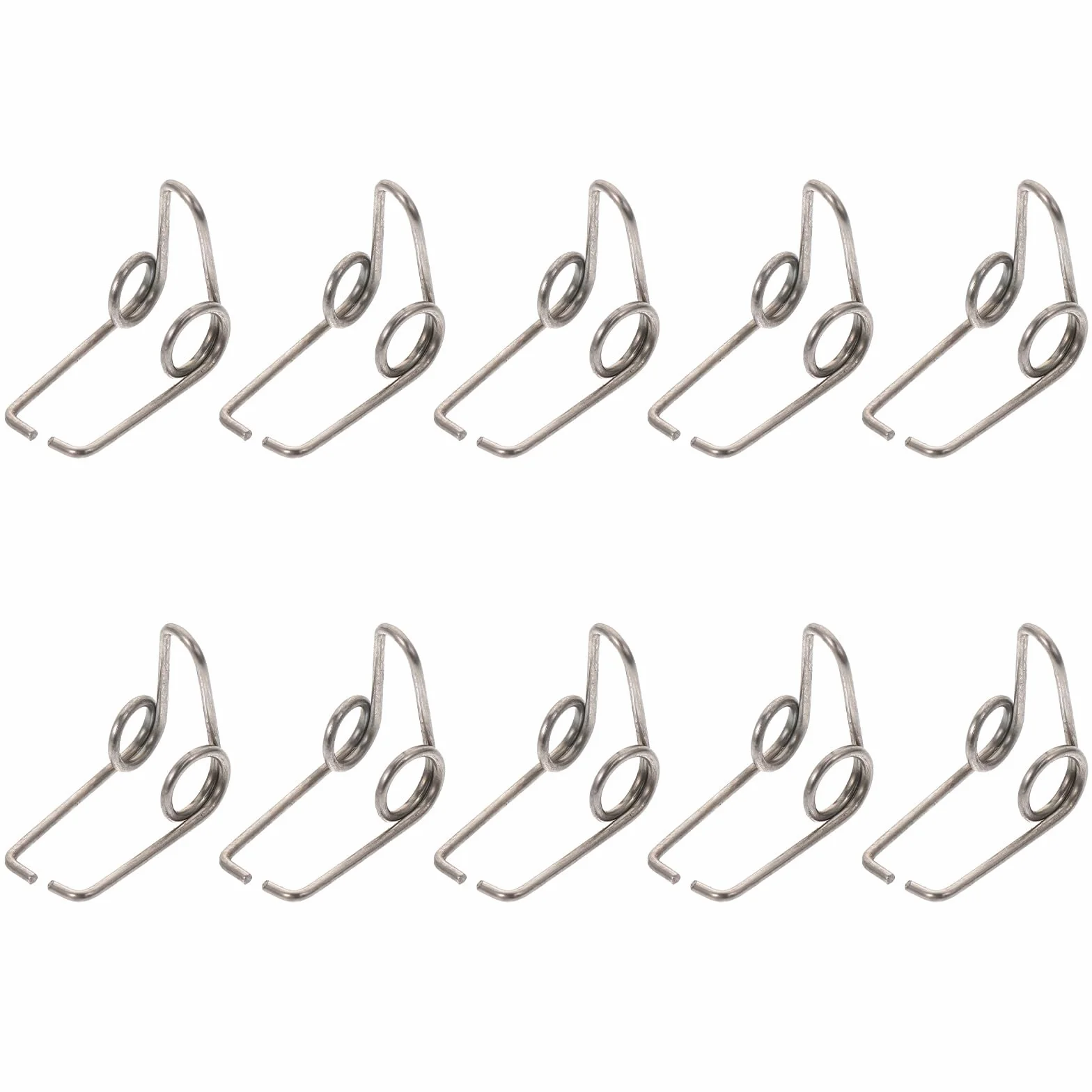 Ressorts de Remplacement pour Clé d'Eau Trompette, Lot de 10 Pièces en Acier Inoxydable Argenté