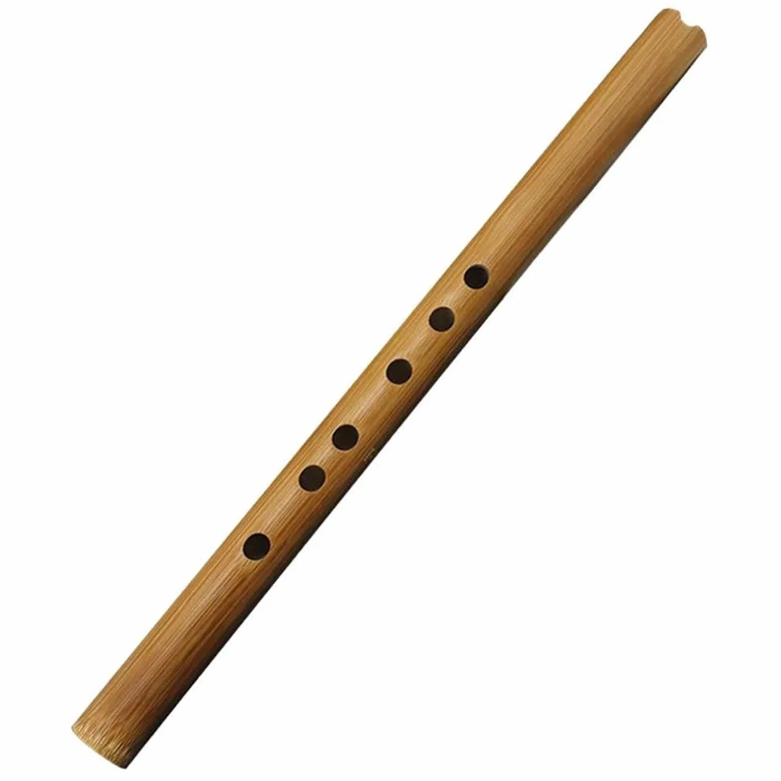 Flûte Chinoise Xiao Bambou Embout U Clé Courte Débutants