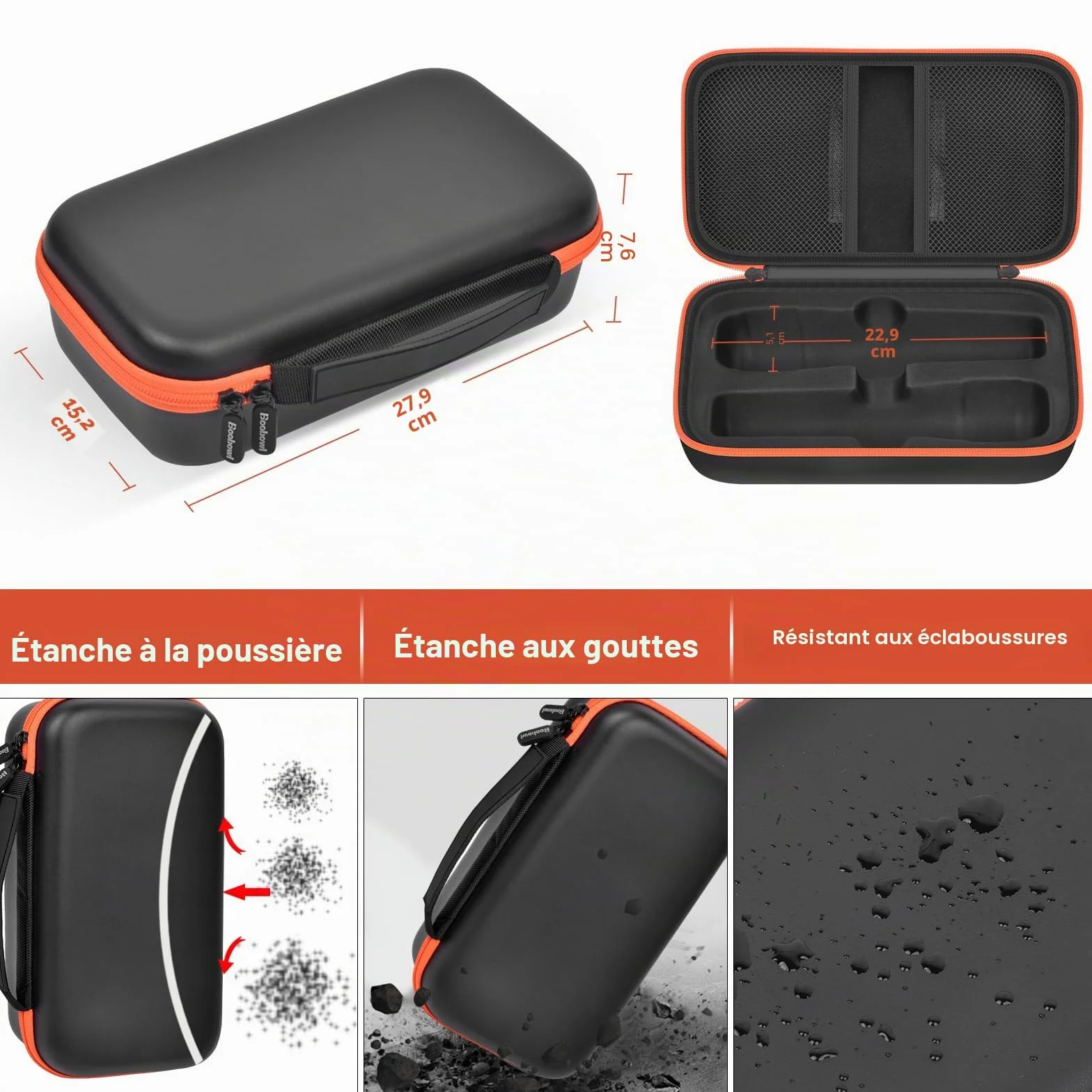 Étui de microphone Bluetooth JBL PartyBox J2X, boîte micro portable rechargeable