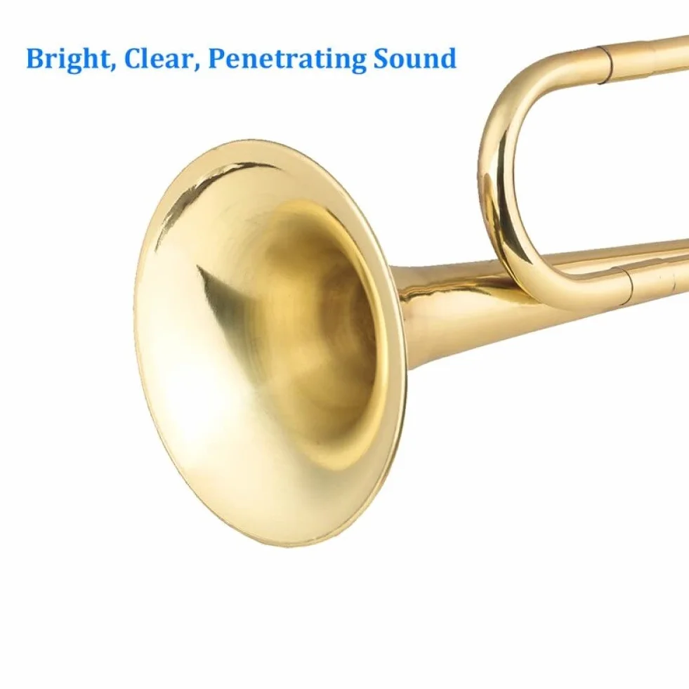 Trompette en Laiton pour Débutants Scolaires avec Embouchure