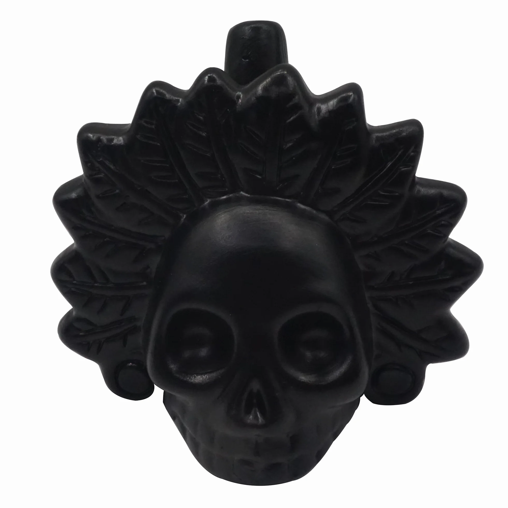 Sifflet de Guerre Aztèque Aztec Death Whistle 126dB Sons de Cris Humains Noir