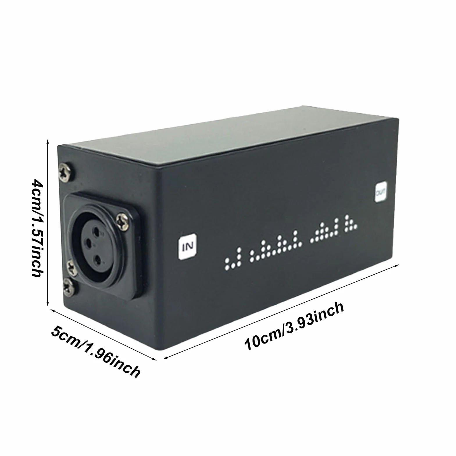 Audio Signal Preamplifier Active Booster Lossless Sound Amplifier Noise Reduction Processor Podcast Vocal Recording Streaming Studio Broadcast Voice Enhancement