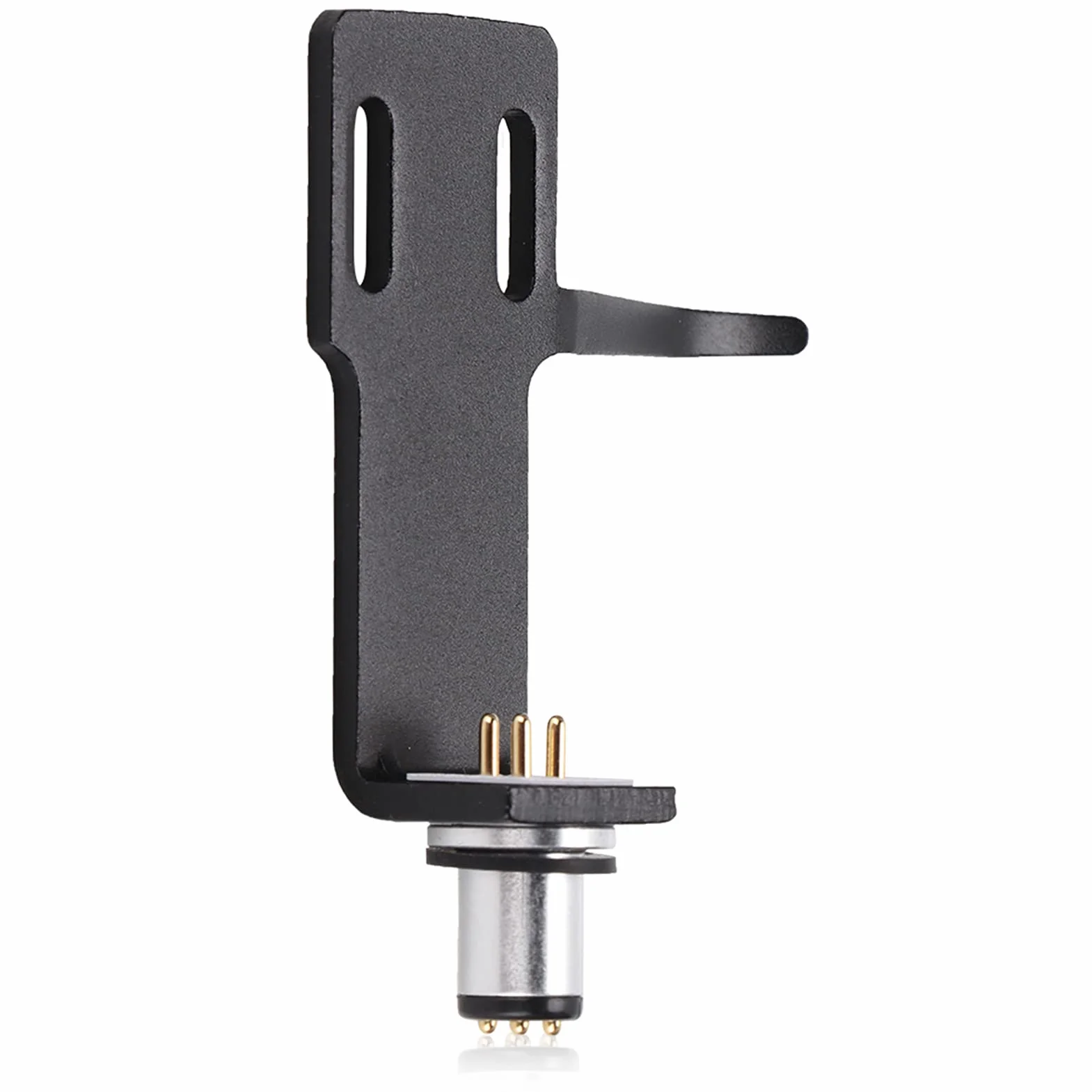 Porte-Cellule pour Lecteur Phono avec 4 Câbles et 2 Paires de Vis, pour Platines Vinyles