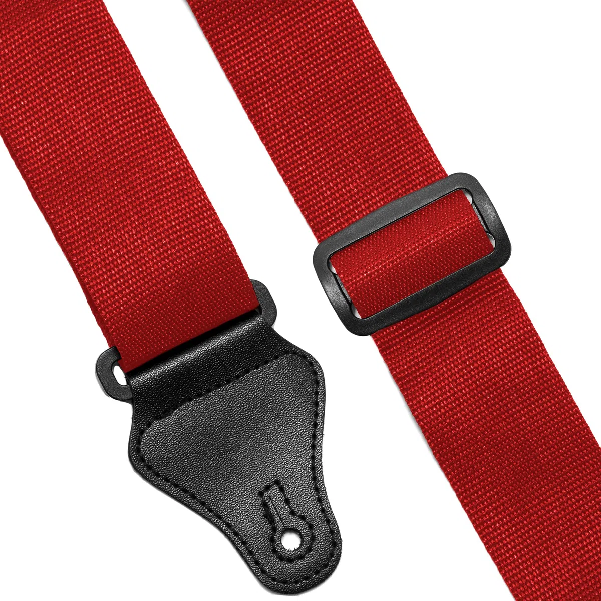 Tiger Sangle et médiators pour guitare, Nylon, Rouge, Taille unique