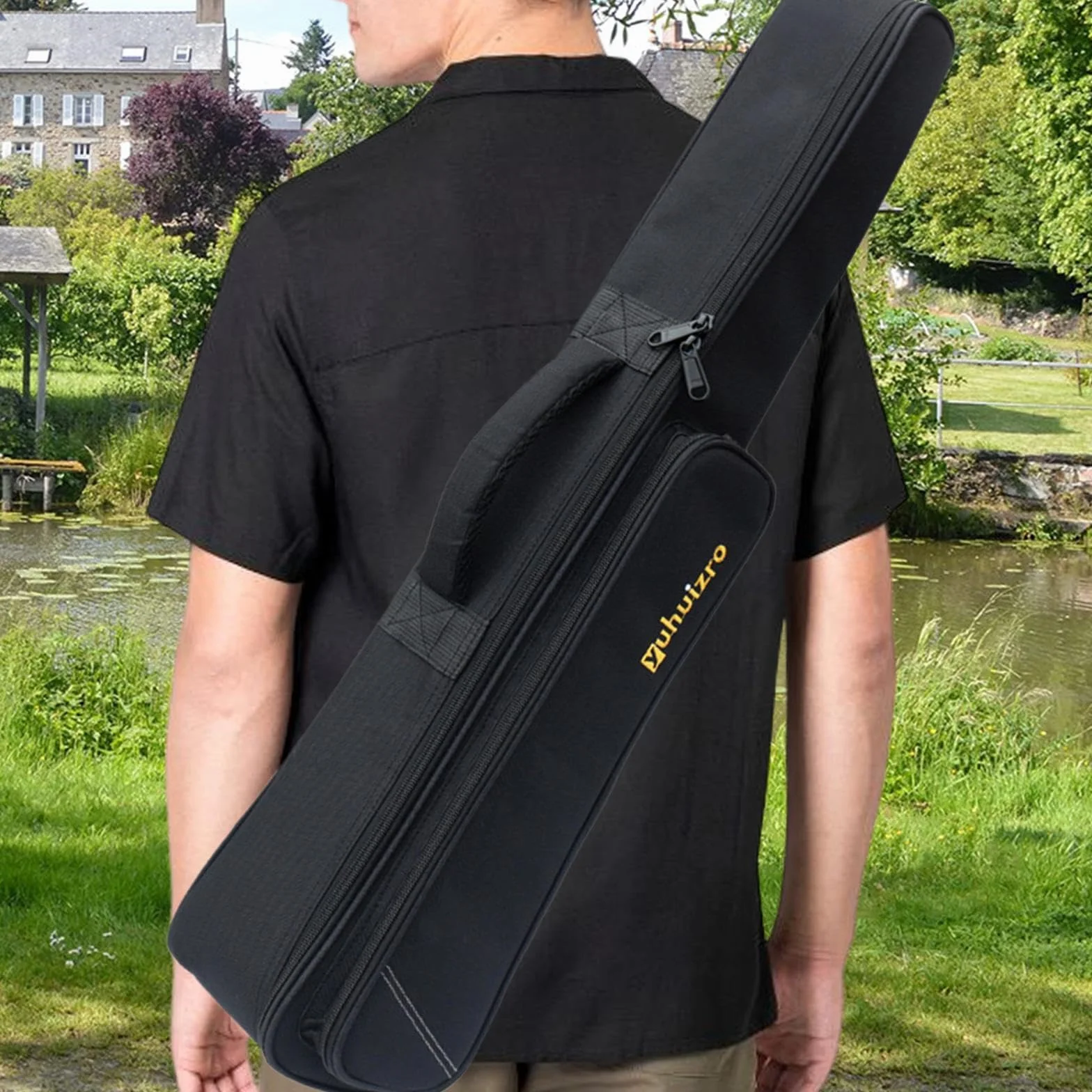 Perfeclan Étui pour clarinette pour Saxophone Soprano, protection étanche avec poignée, noir