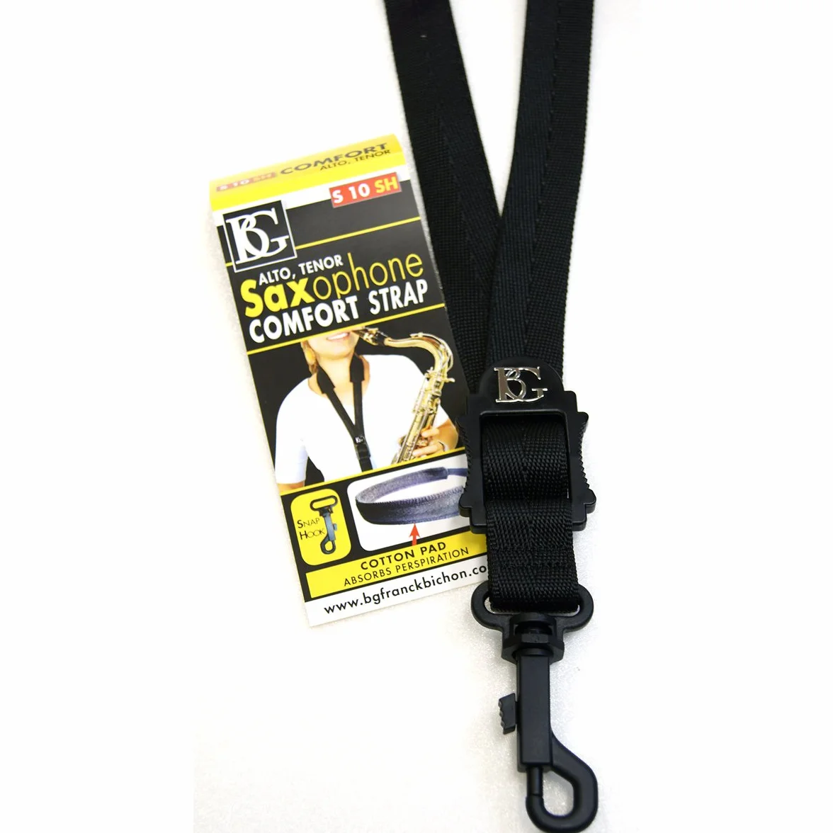 BG Cordon confort pour saxo mousqueton