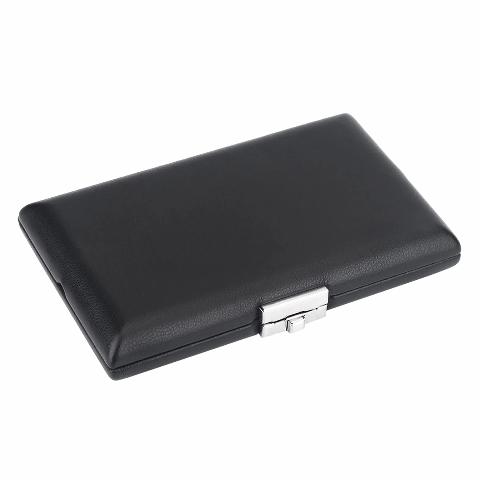 Basson Reed Case Boîte Cuir Étui Anches Saxophone Reed Container Accessoire 6 Reeds