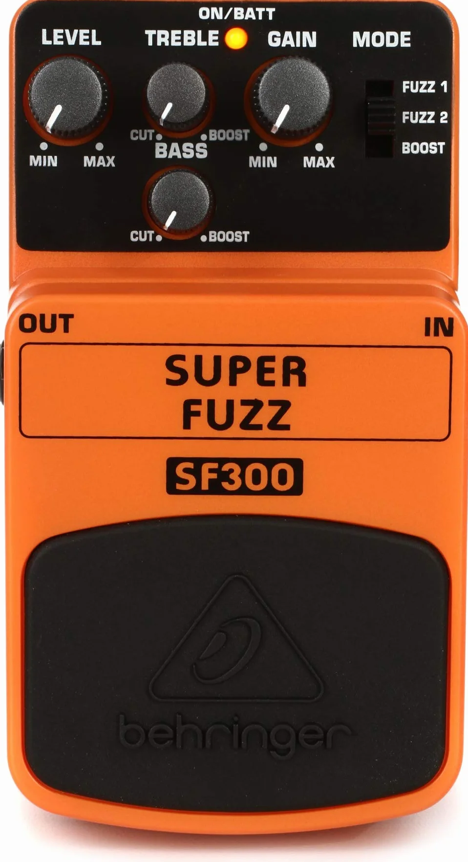 Behringer SF300 Pédale D'Effets Distorsion Fuzz 3 Modes