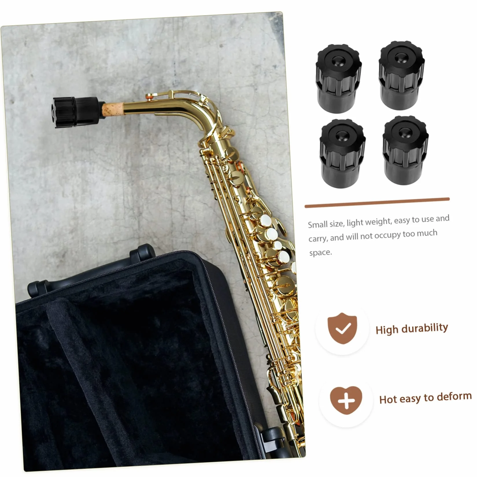 Bouchons De Pour Saxophone Alto Accessoires 20 Pièces