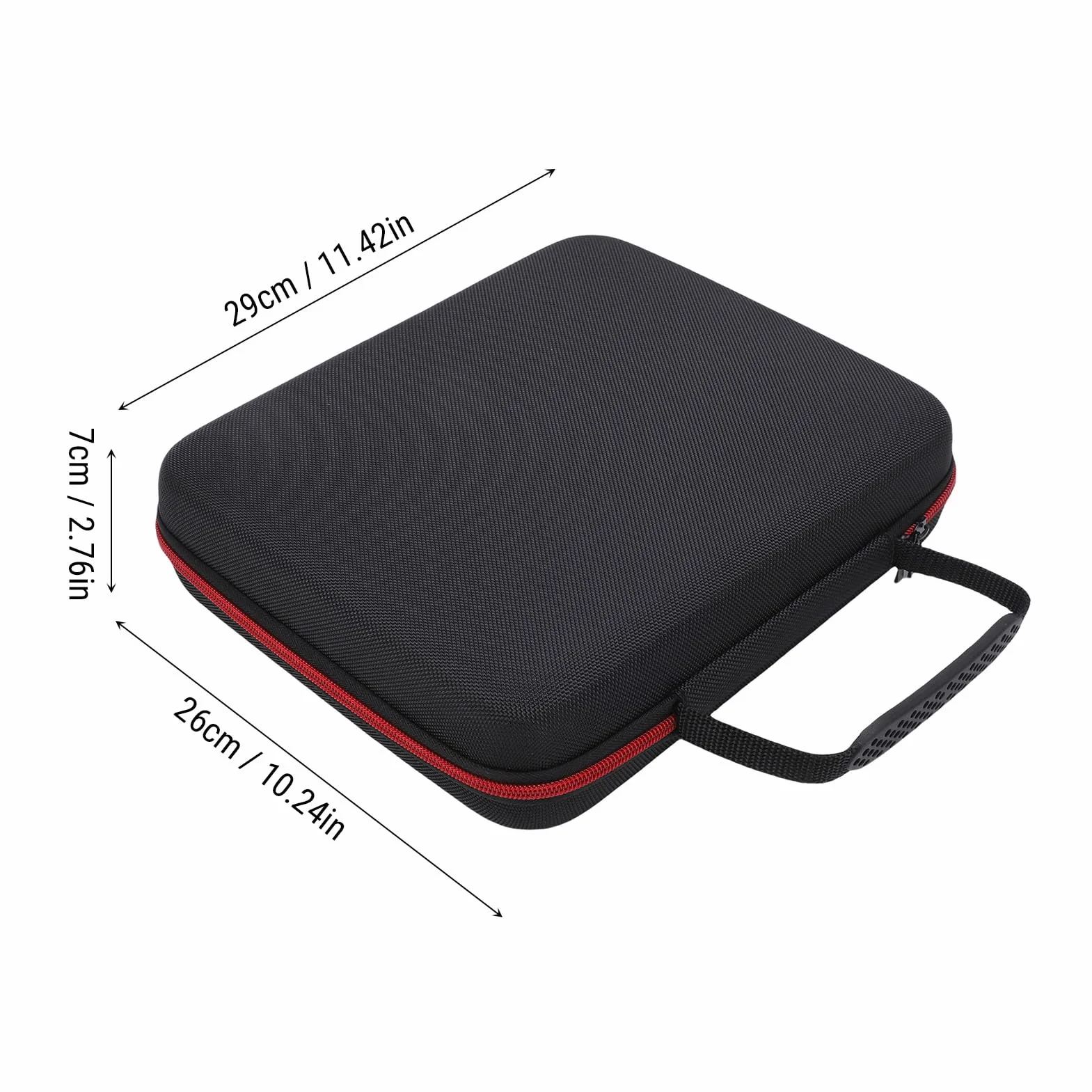 GOWENIC Étui pour Microphone sans Fil 4 Emplacements Sac de Transport Résistant aux Chocs Doublure Intérieure Douce