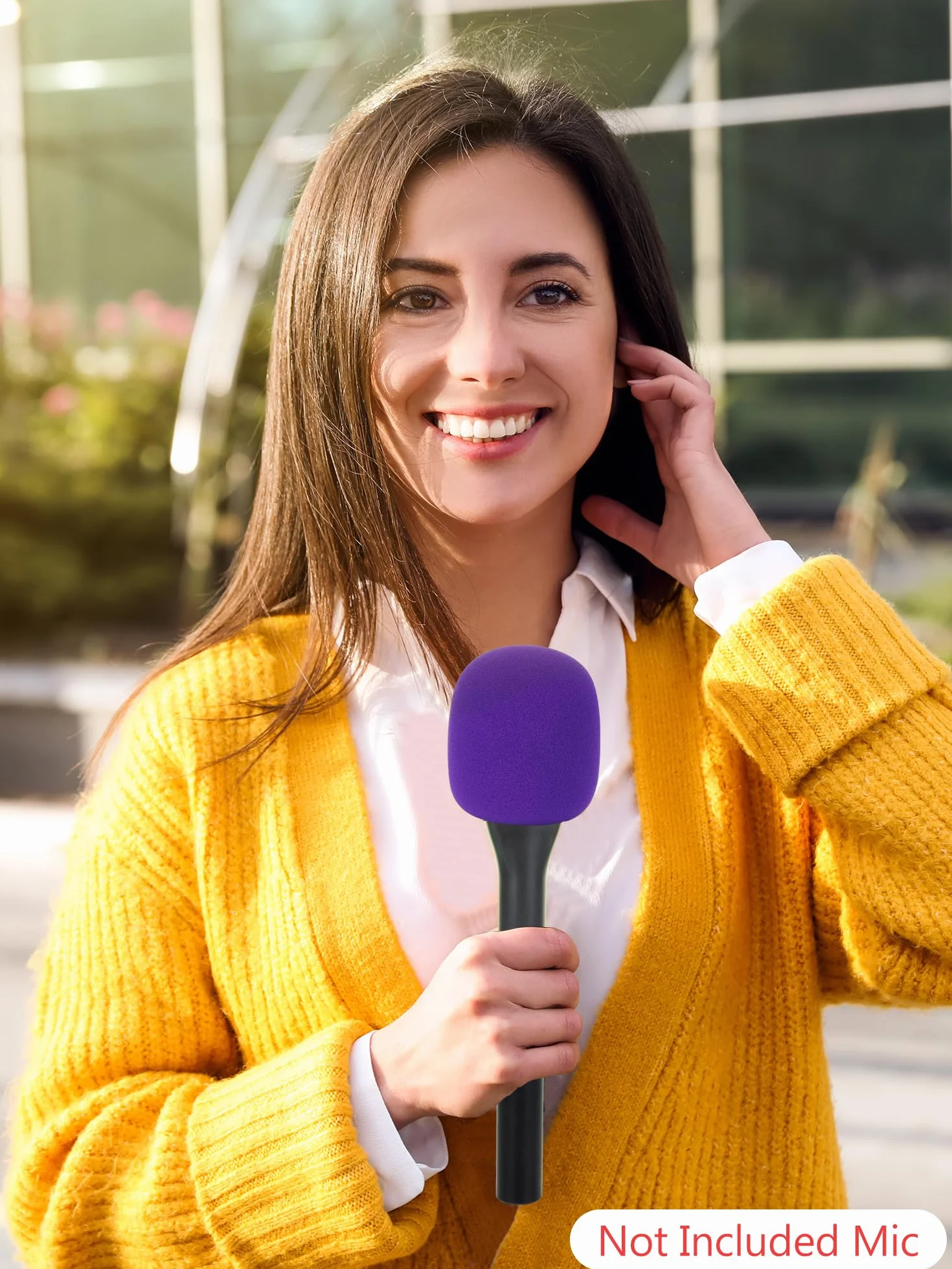 YOUSHARES Poignée DJI Adaptateur Interview GO sans Fil pour Rode Wireless GO II, Support Cravate pour DJI Mic 2
