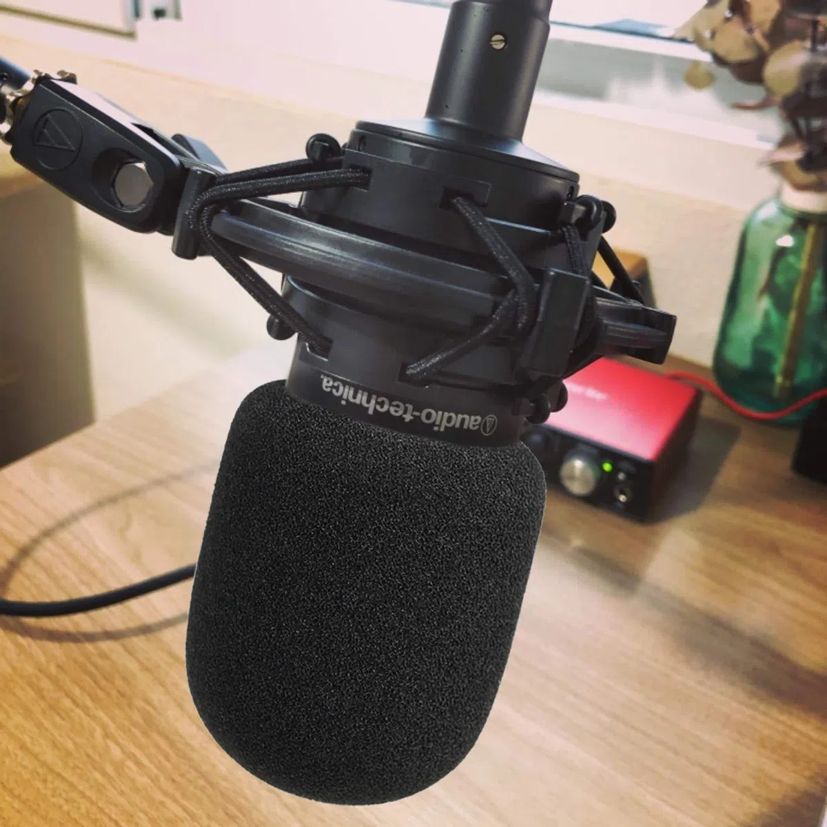 AT2035 Bonnette Micro en Mousse - Microphone Filtre Anti-pop Professionel pour réduire bruit pour Micro à Condensateur Audio Technica AT2035 par YOUSHARES