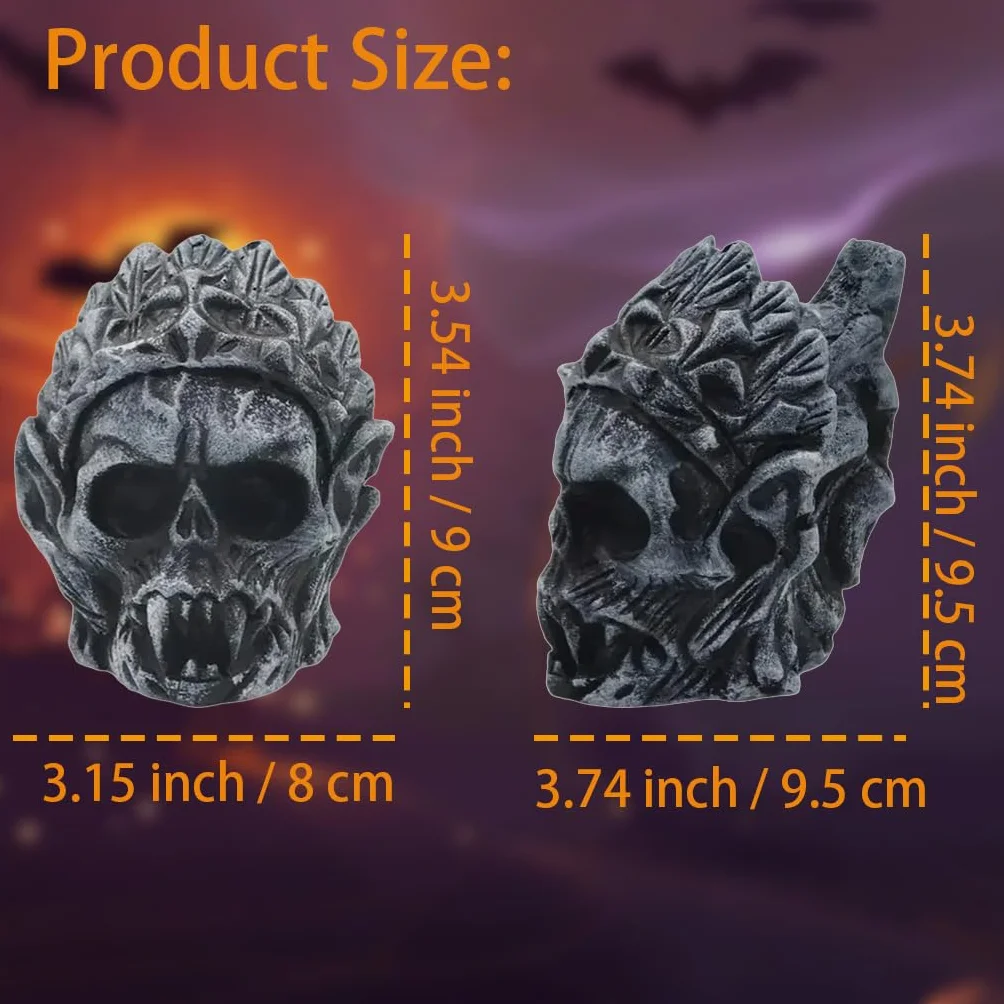 Pipée aztèque mort 125 décibels cris humains bruyants Halloween Dia De Los Muertos Noir