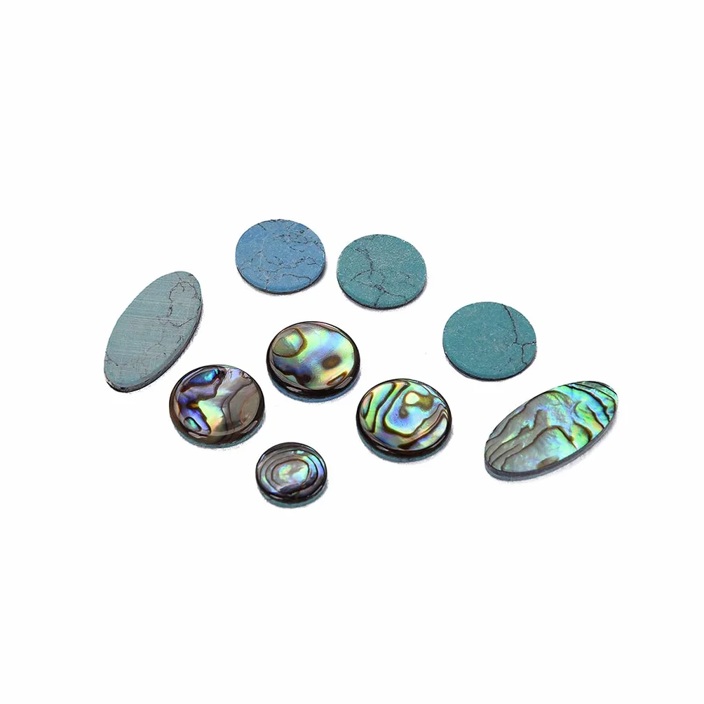 Alnicov Lot de 9 boutons de saxophone soprano alto ténor avec perles Multicolore