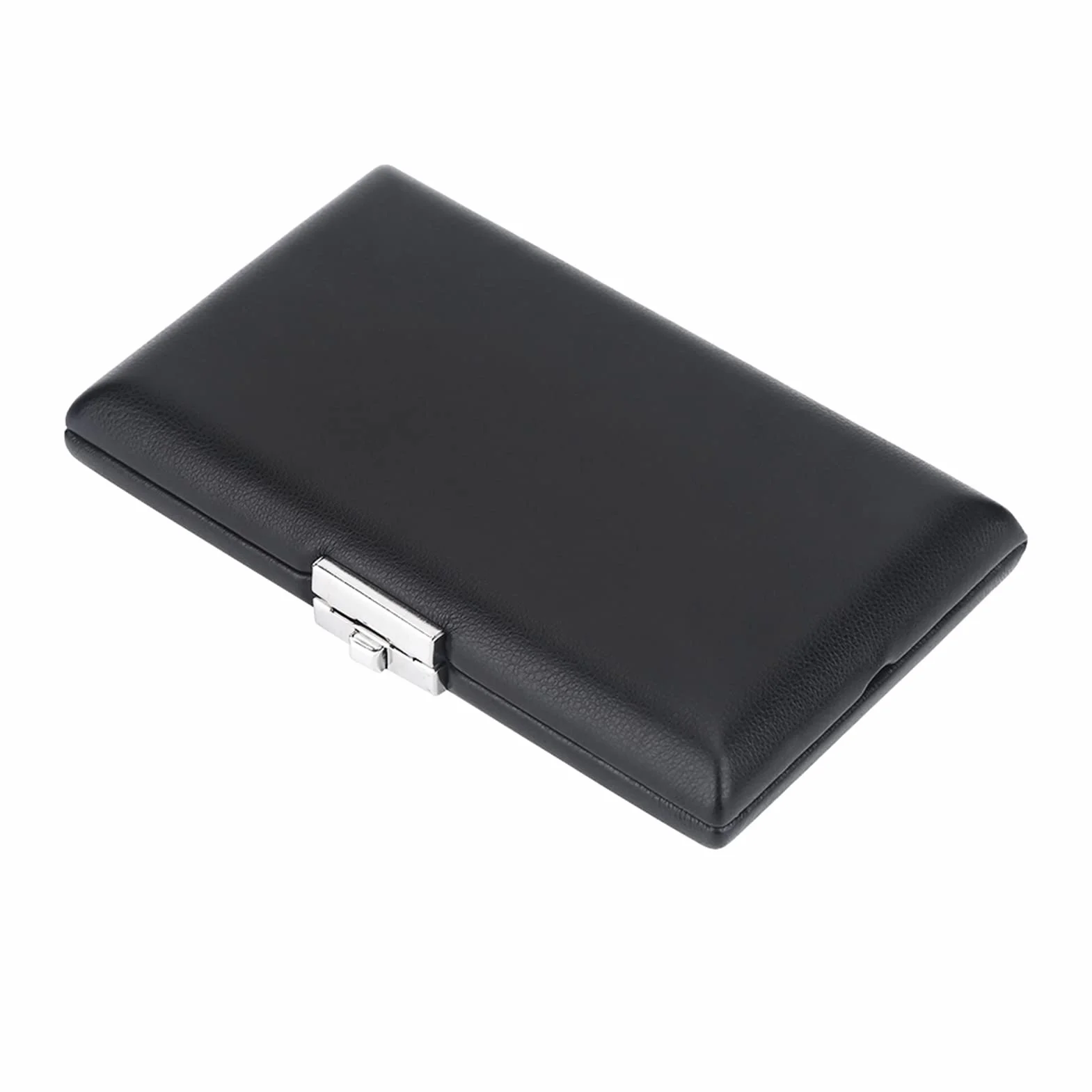Basson Reed Case Boîte Cuir Étui Anches Saxophone Reed Container Accessoire 6 Reeds