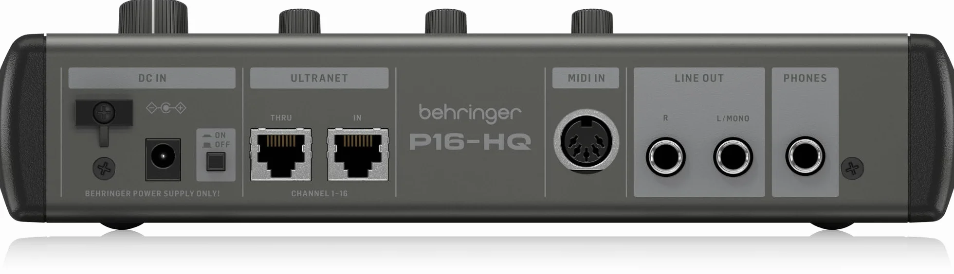 Behringer P16 HQ Channel Personal Monitoring Mixer Conversion N/A de Haute Qualité et Contrôle Précis de la Tonalité