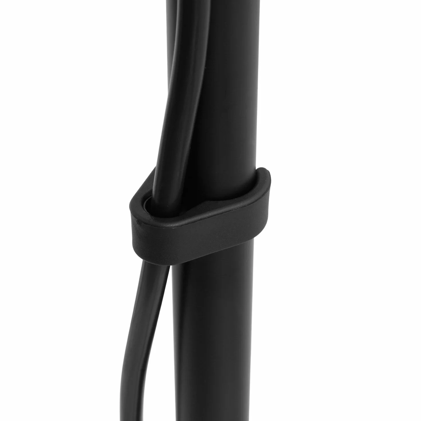 TIGER MCA21-BK Support de microphone droit avec base trépied réglable - Noir
