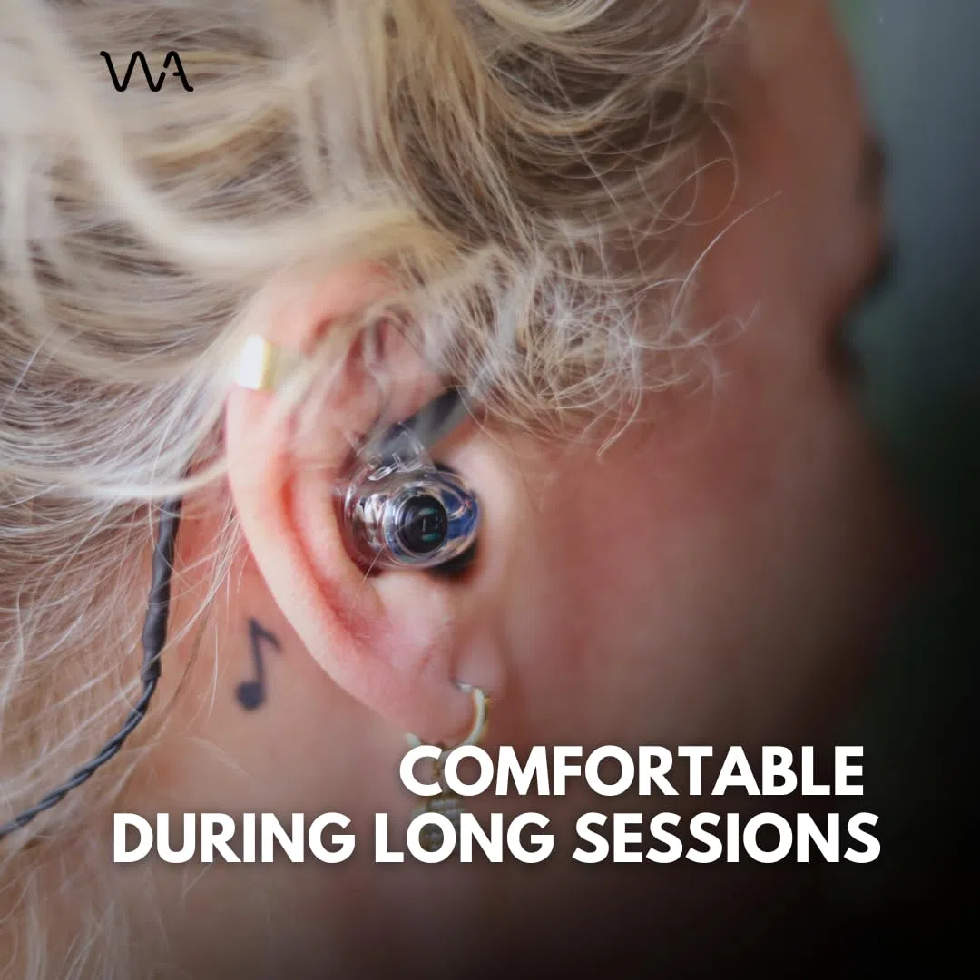 Westone Audio AM Pro X30 - Ecouteurs IEM à Triple conducteur à Armature équilibrée - Câble détachable Linum BAX T2 - Ambiance Passive -Transparent