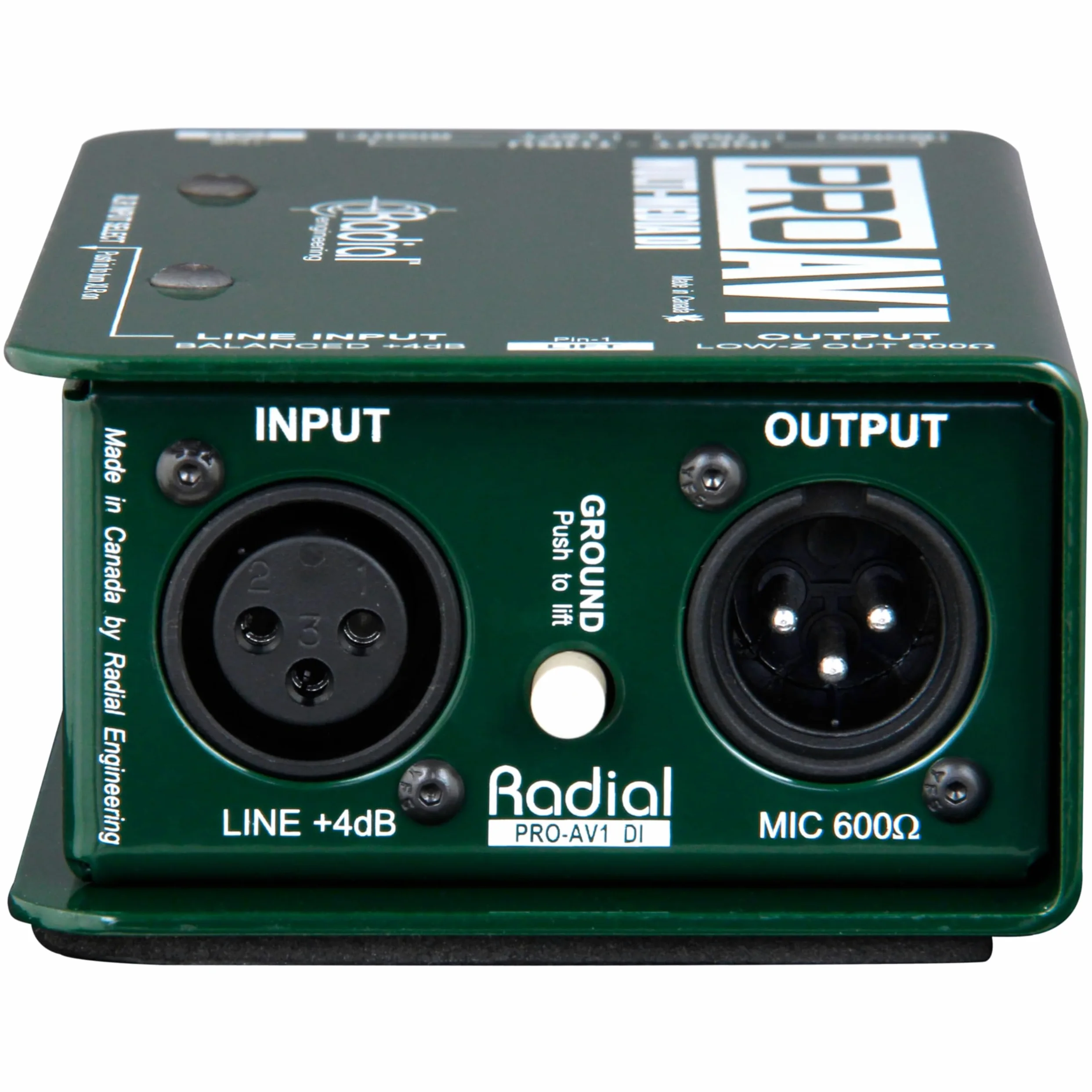 Radial Pro AV1 Boîte de Direct Passive Multimedia - Boîte de Direct
