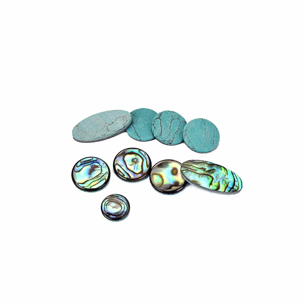 Alnicov Lot de 9 boutons de saxophone soprano alto ténor avec perles Multicolore