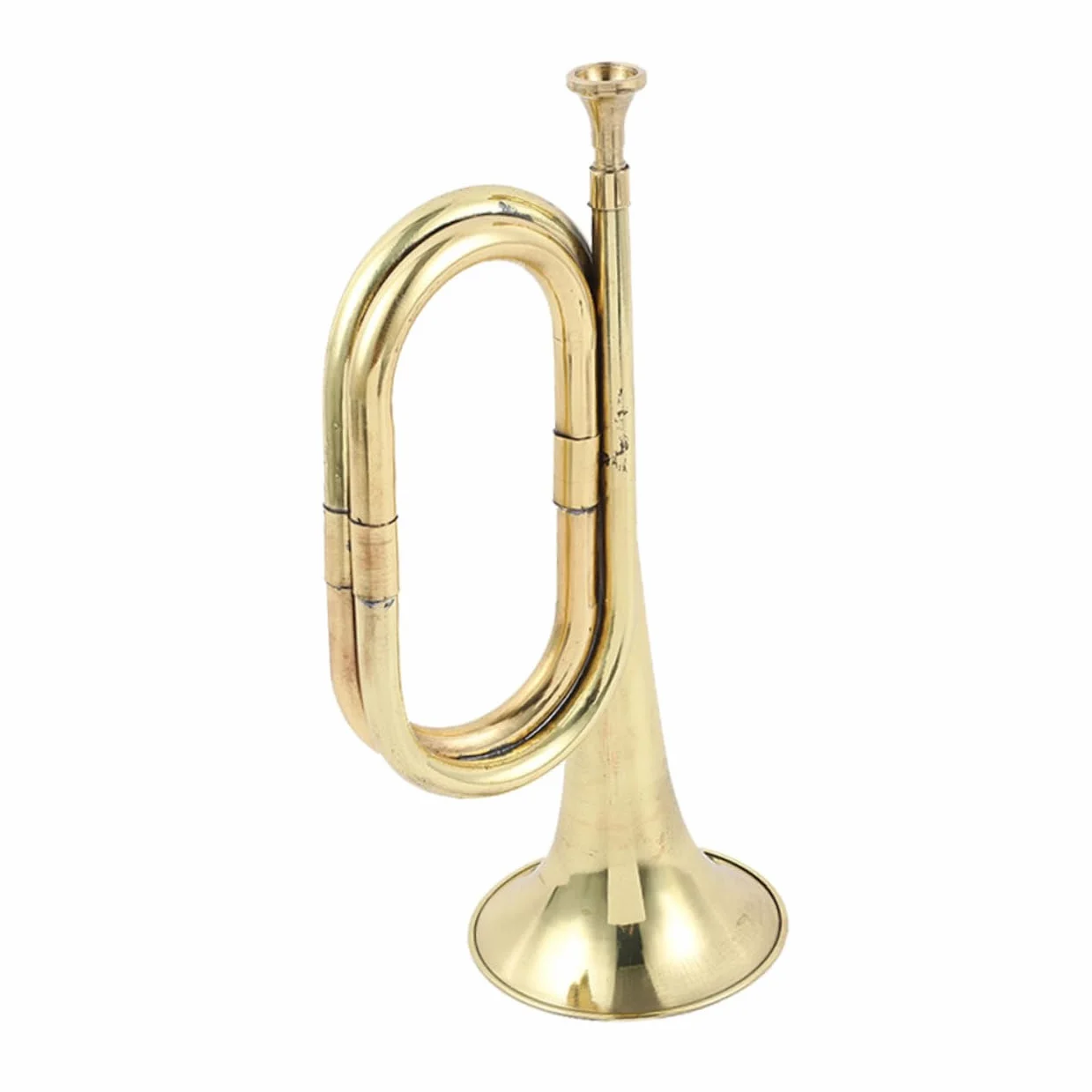 Toyvian Chargez Clairon Instrument De Cor Professionnel Jouet Cor Français Trompette Enfants Alliage Cuivre Instrument à Vent