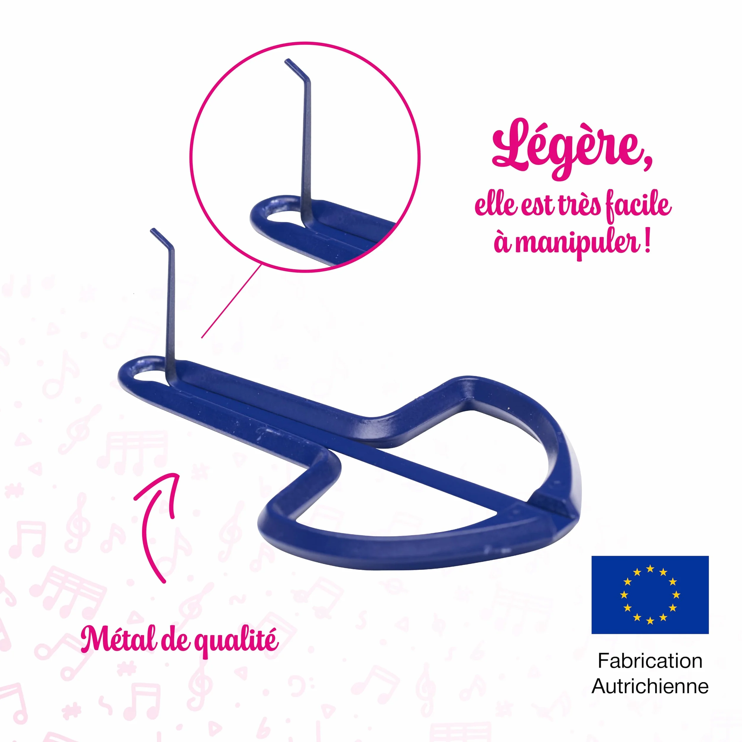 Fuzeau Guimbarde Métal 8 cm Instrument à Vibration Enfants Dès 6 Ans