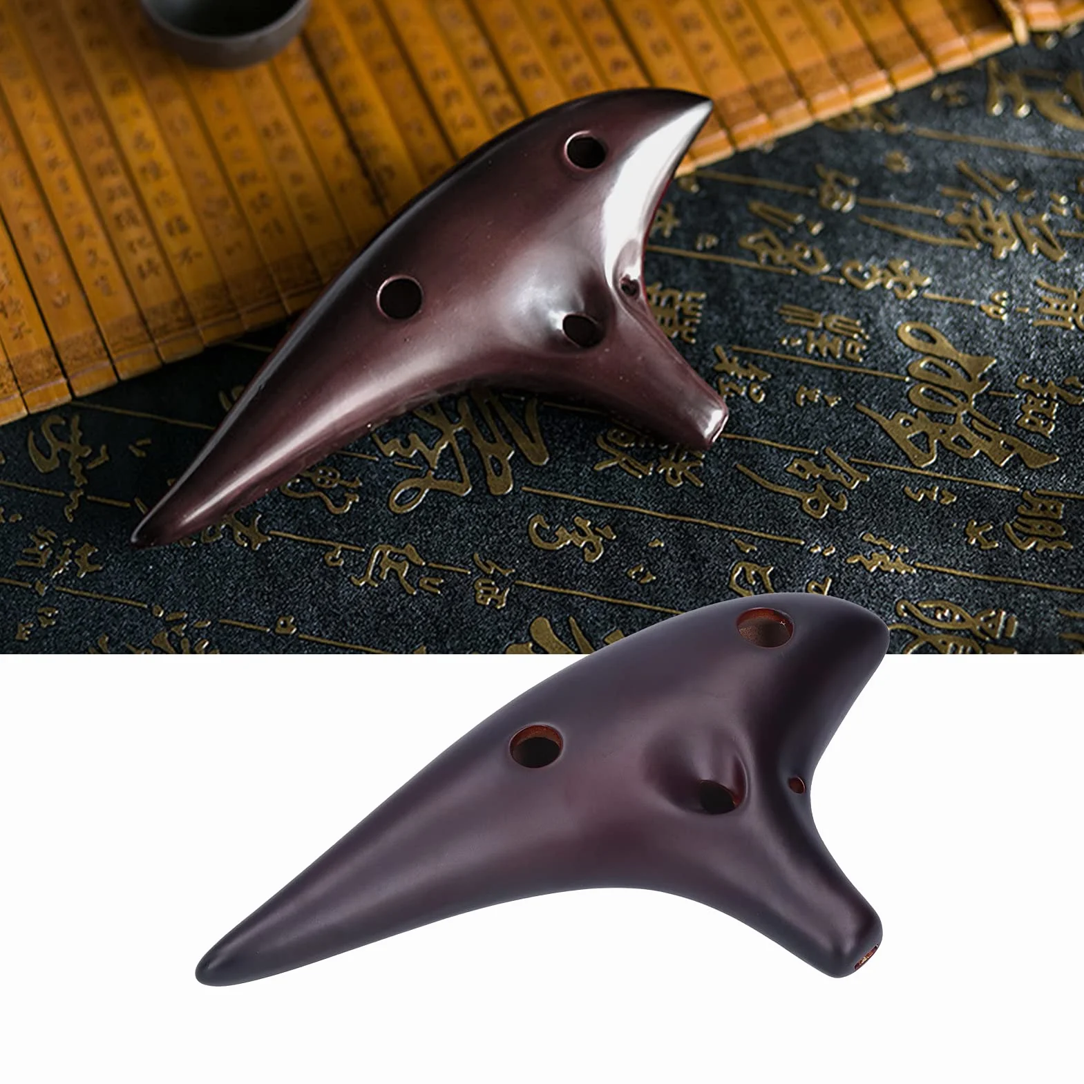 Belle Dolomite Ocarina 12 trous Alto C portable pour débutant