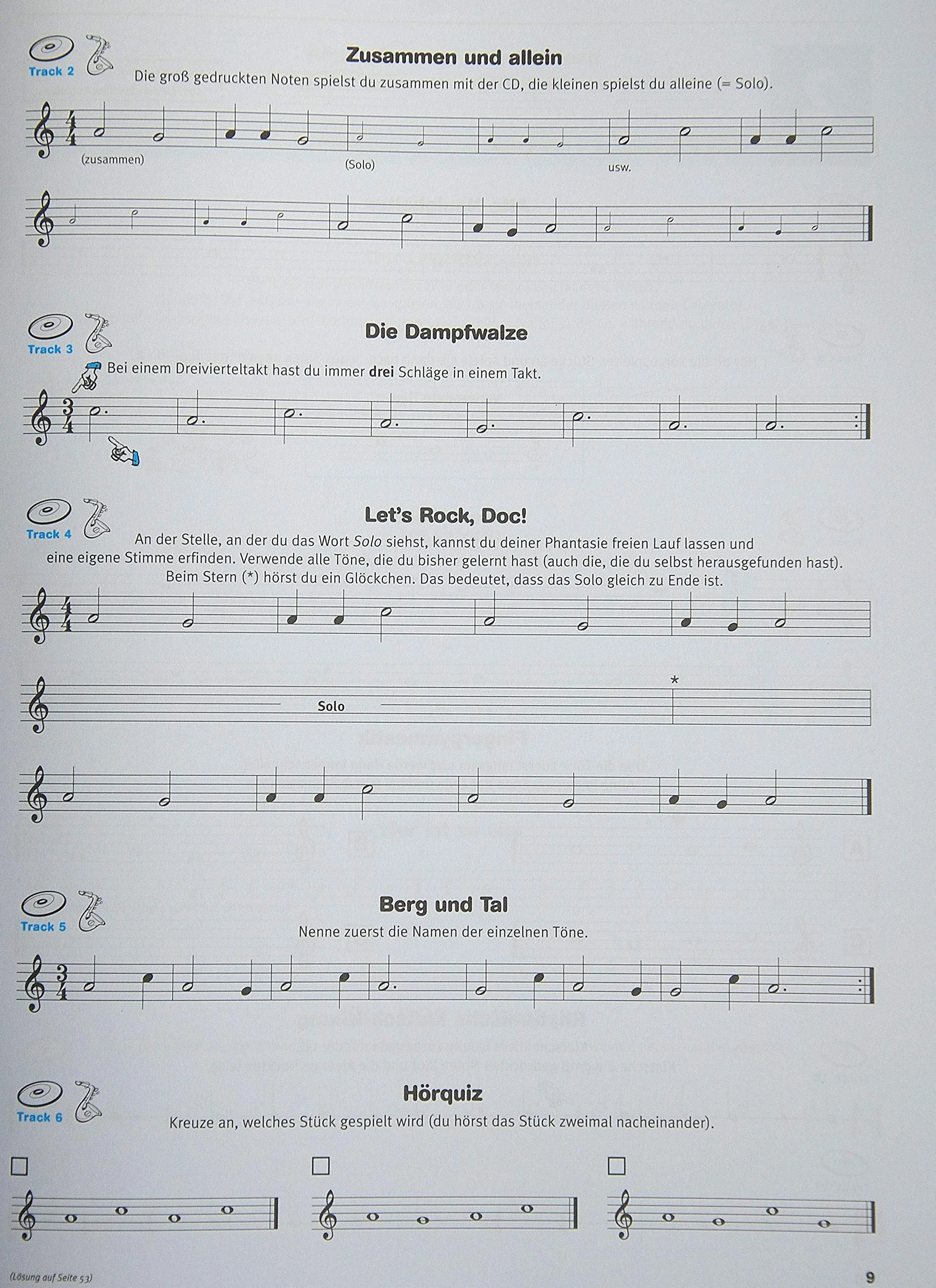 Accessoires Saxophone porte-partition nacres sangle écouvillon rehausseurs clés Saxophonschule Band 1