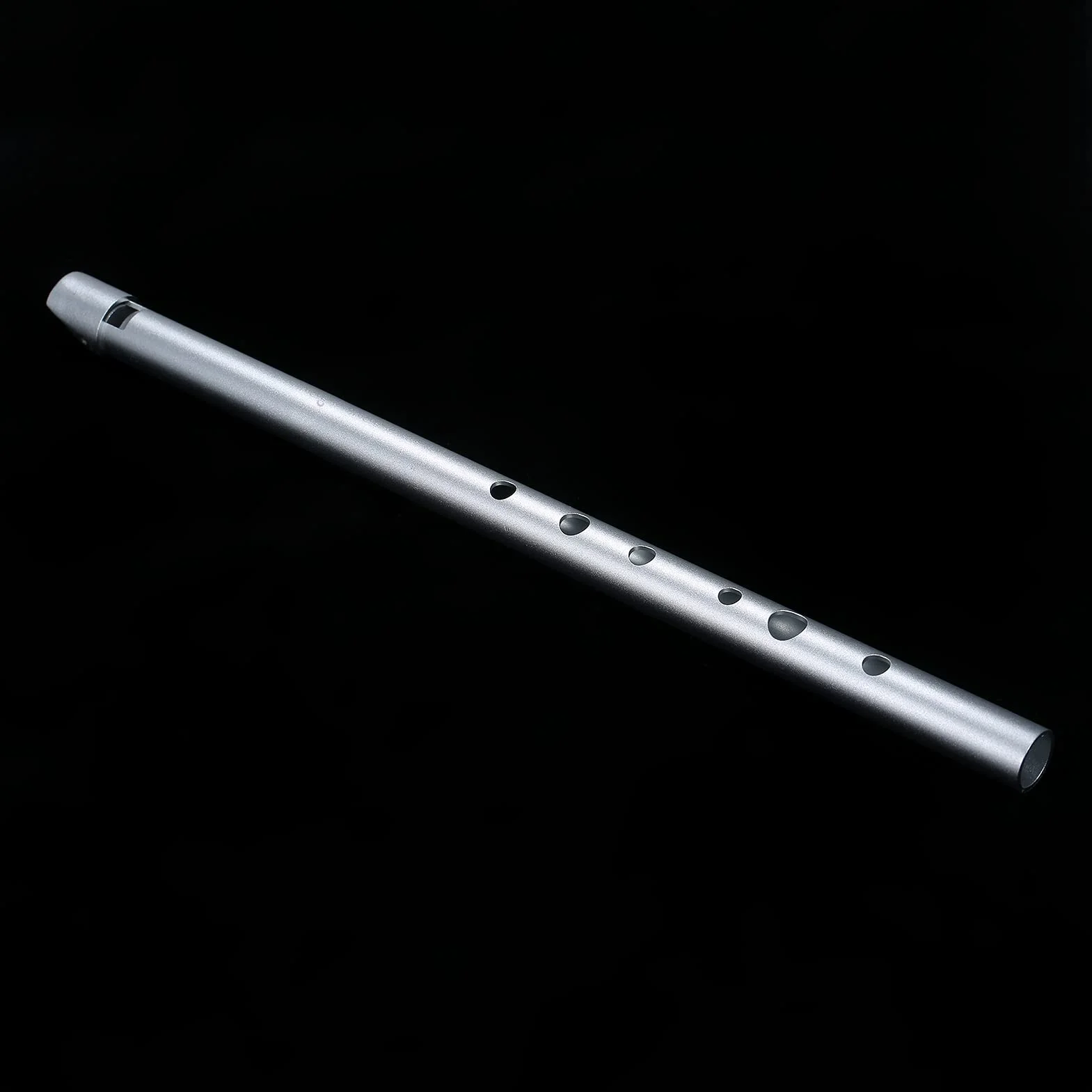 Sifflet irlandais Penny Whistle traditionnel en étain 6 trous Clé de C