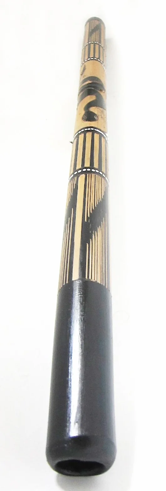 Didgeridoo Bambou Sculpté 120 CM Commerce Équitable