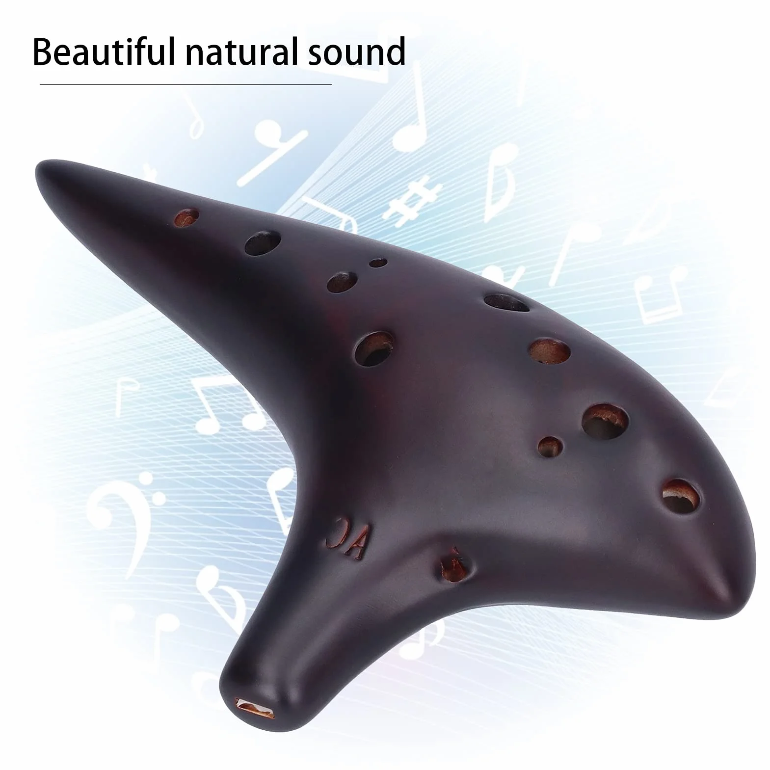 Belle Dolomite Ocarina 12 trous Alto C portable pour débutant