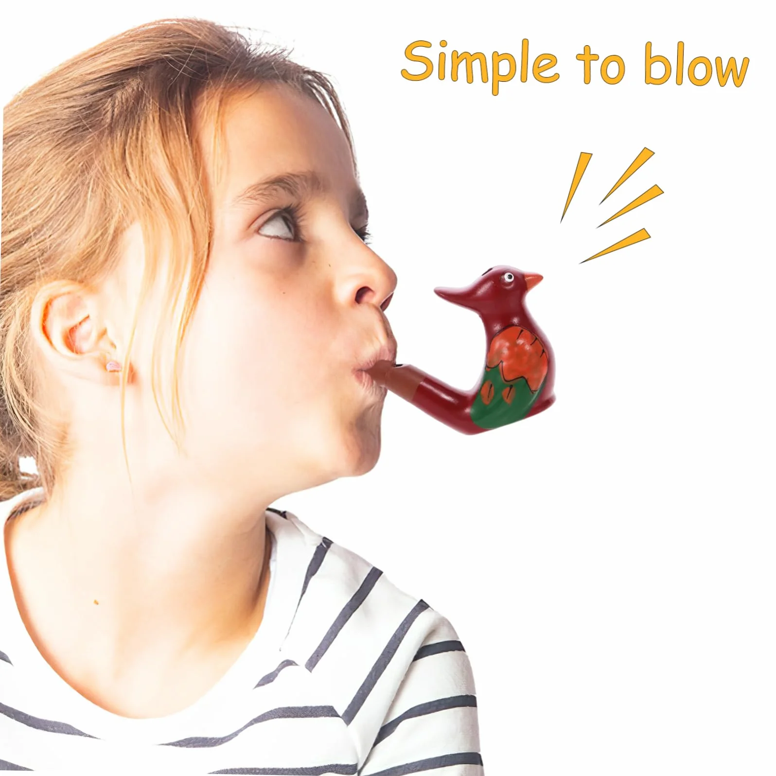 Sifflets À Oiseaux En Céramique Lot De 6 Pour Enfants Jouets Sonores Éducatifs