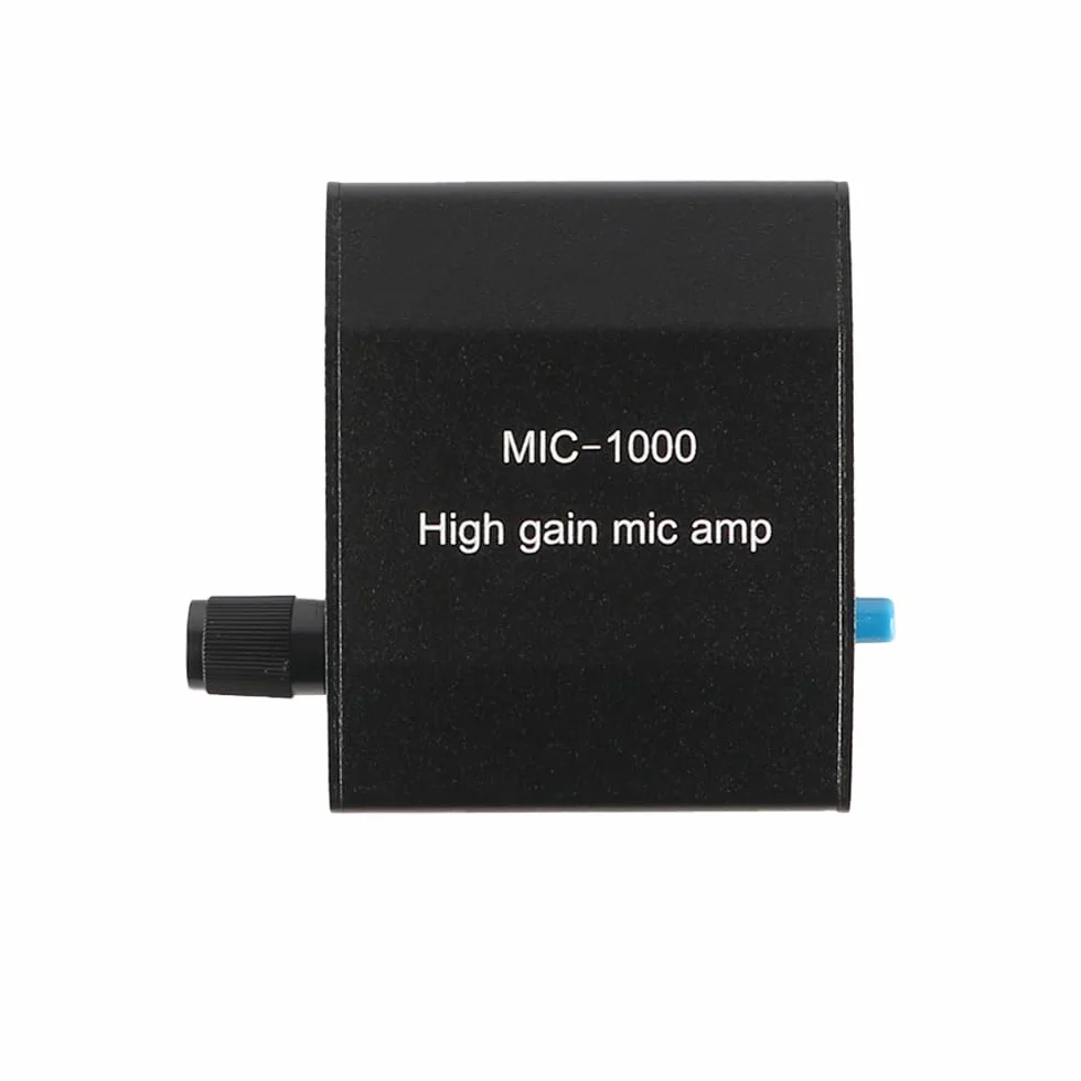 Kit amplificateur microphone préampli son gain 1000x ensemble accessoires enregistrement direct diffusion