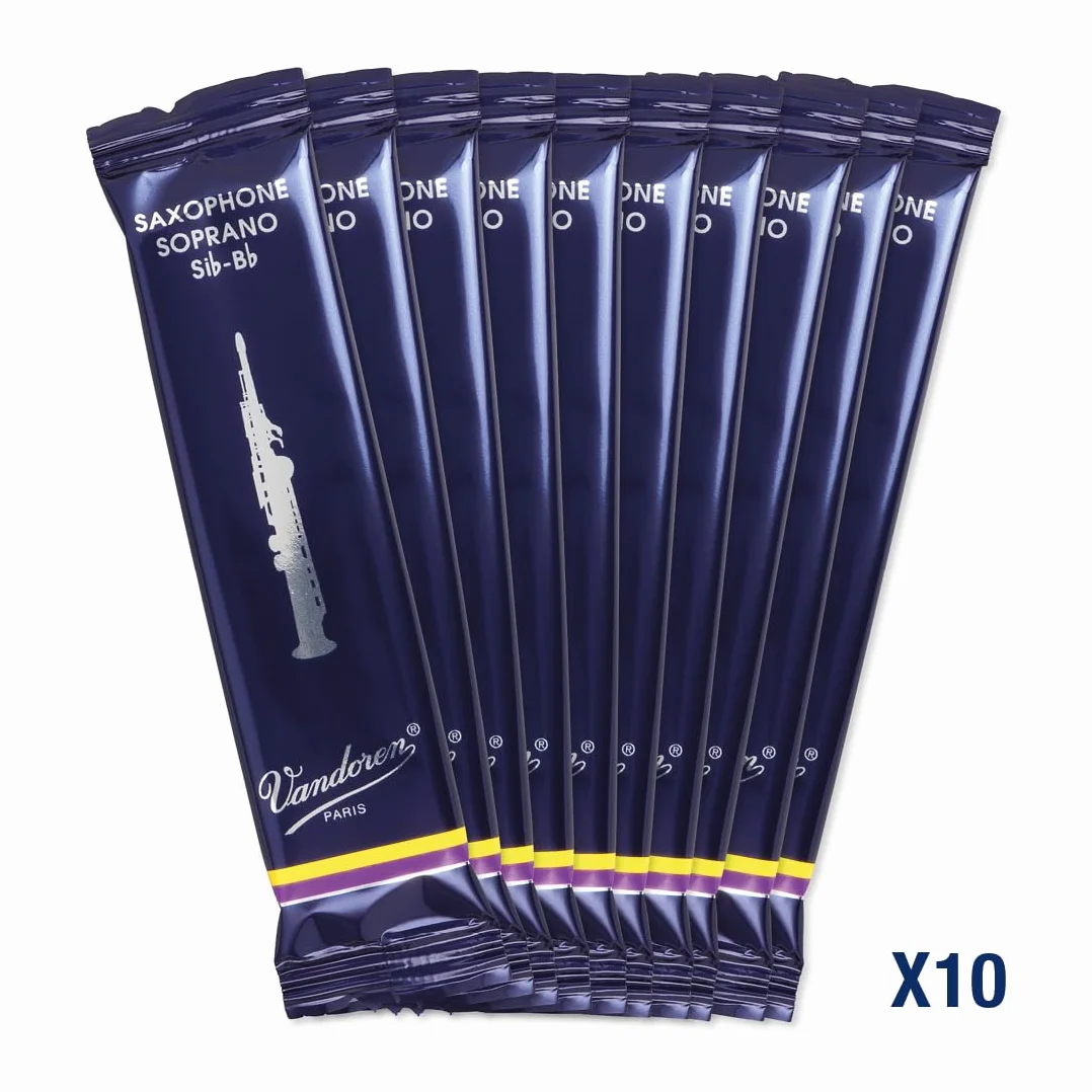 Vandoren Traditionnel Soprano Saxophone Reeds 2