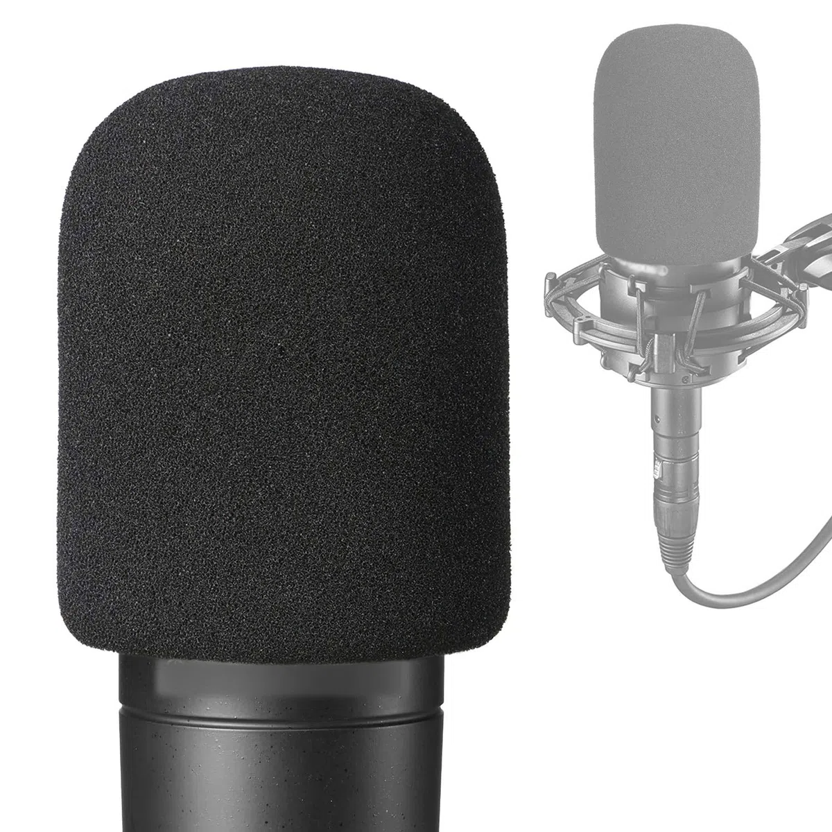 AT2035 Bonnette Micro en Mousse - Microphone Filtre Anti-pop Professionel pour réduire bruit pour Micro à Condensateur Audio Technica AT2035 par YOUSHARES