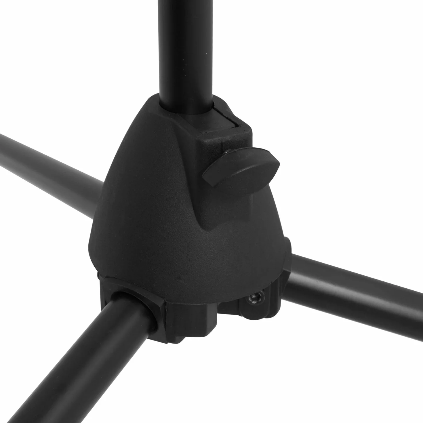 TIGER MCA21-BK Support de microphone droit avec base trépied réglable - Noir