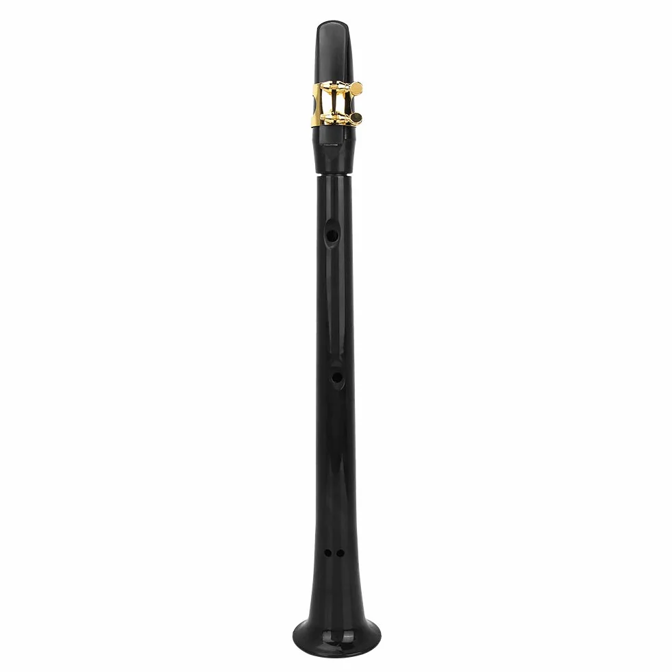 Mini Saxophone Portable avec Sac de Roseau, Instrument à Vent en Bois pour Débutants