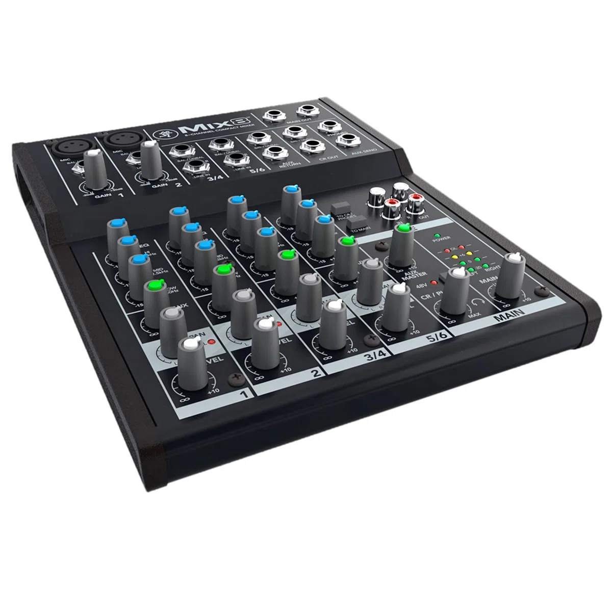 Mackie Mix8 Table de mixage analogique compacte 8 canaux avec câble XLR Keepdrum