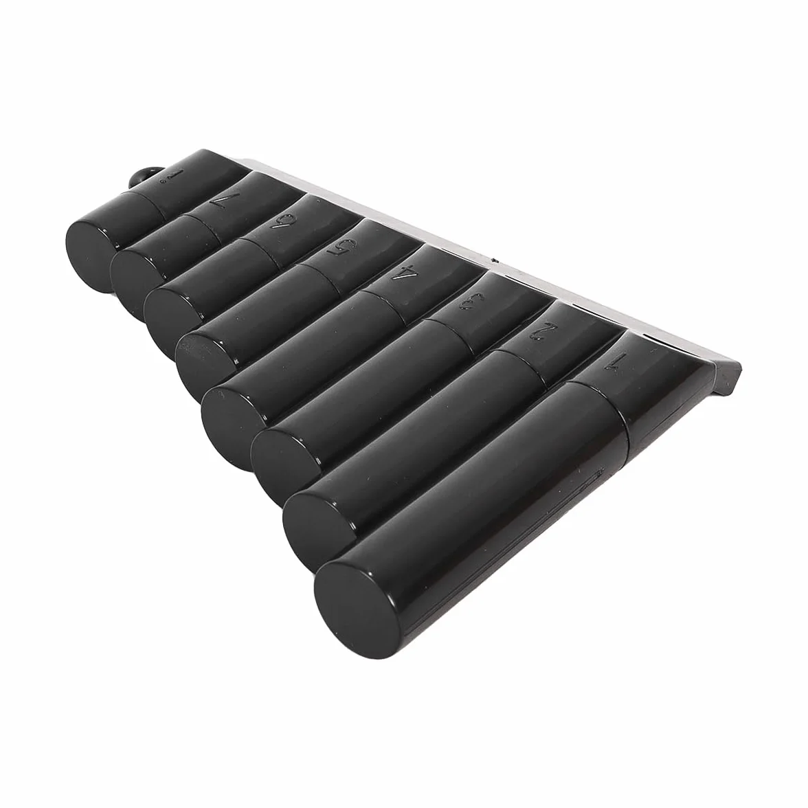 Flûte De Pan 8 Tubes Portable ABS Instrument De Musique Léger Compact Pour Débutants