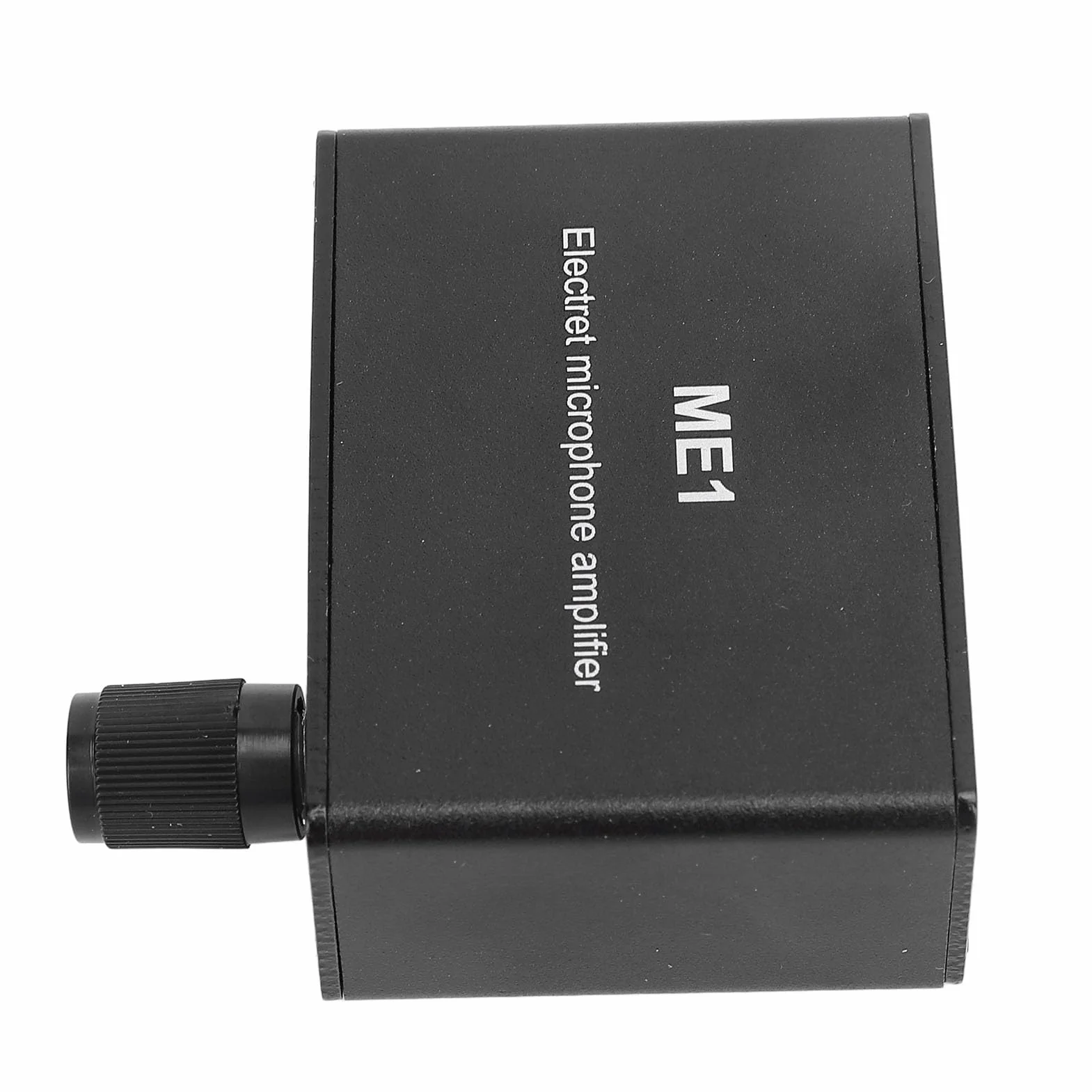 Amplificateur Microphone Électret Préamplificateur Sonore 3.5mm Gain Réglable 0-20dB