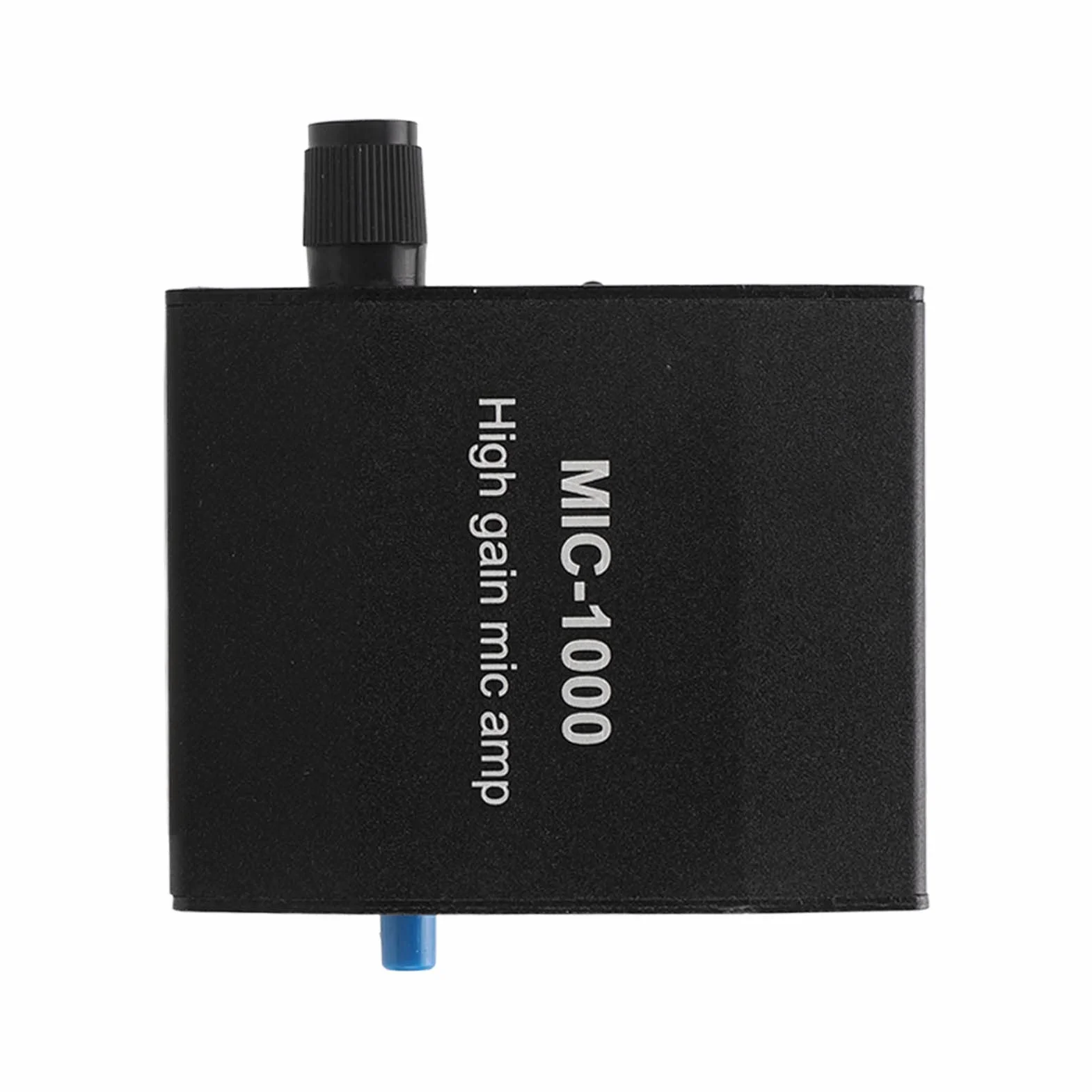 Amplificateur de Microphone Préampli à Gain élevé 1000 Fois 3,5 mm pour Musiciens Podcasters