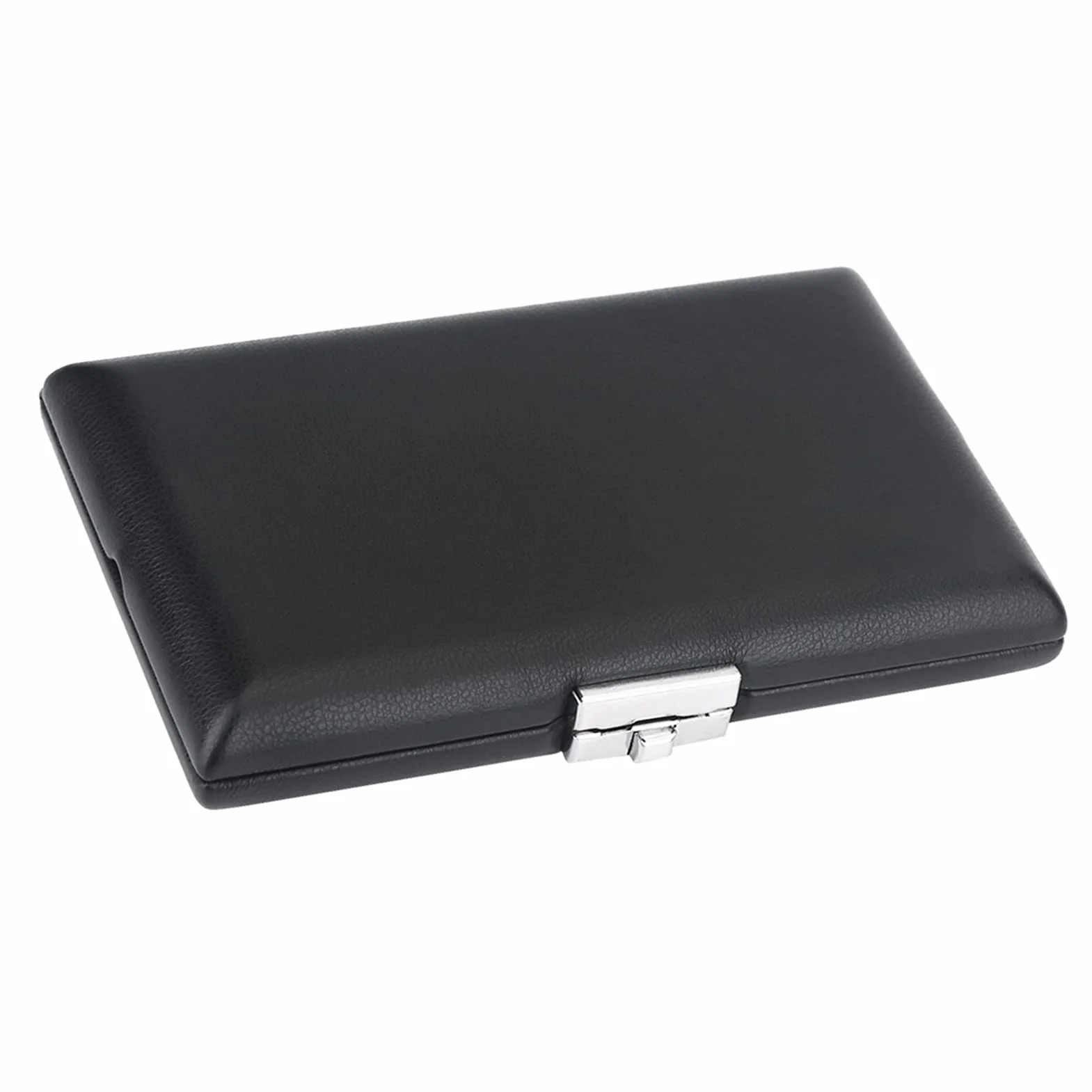 Basson Reed Case Boîte Cuir Étui Anches Saxophone Reed Container Accessoire 6 Reeds