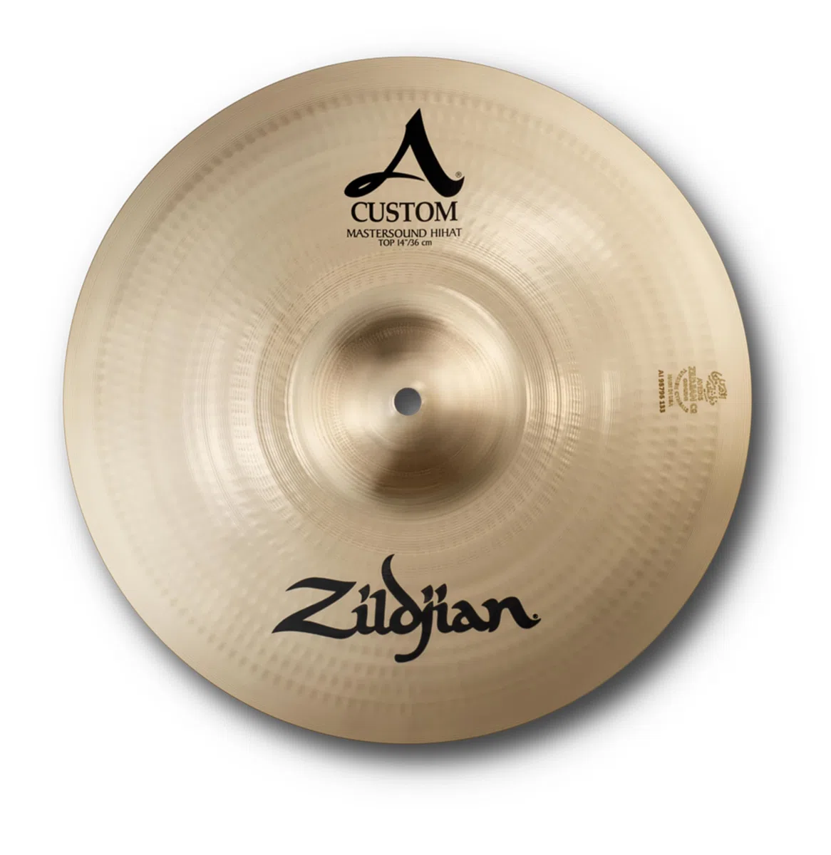 Zildjian A Custom Series - 14" Mastersound Hi-Hat - Top Cymbal