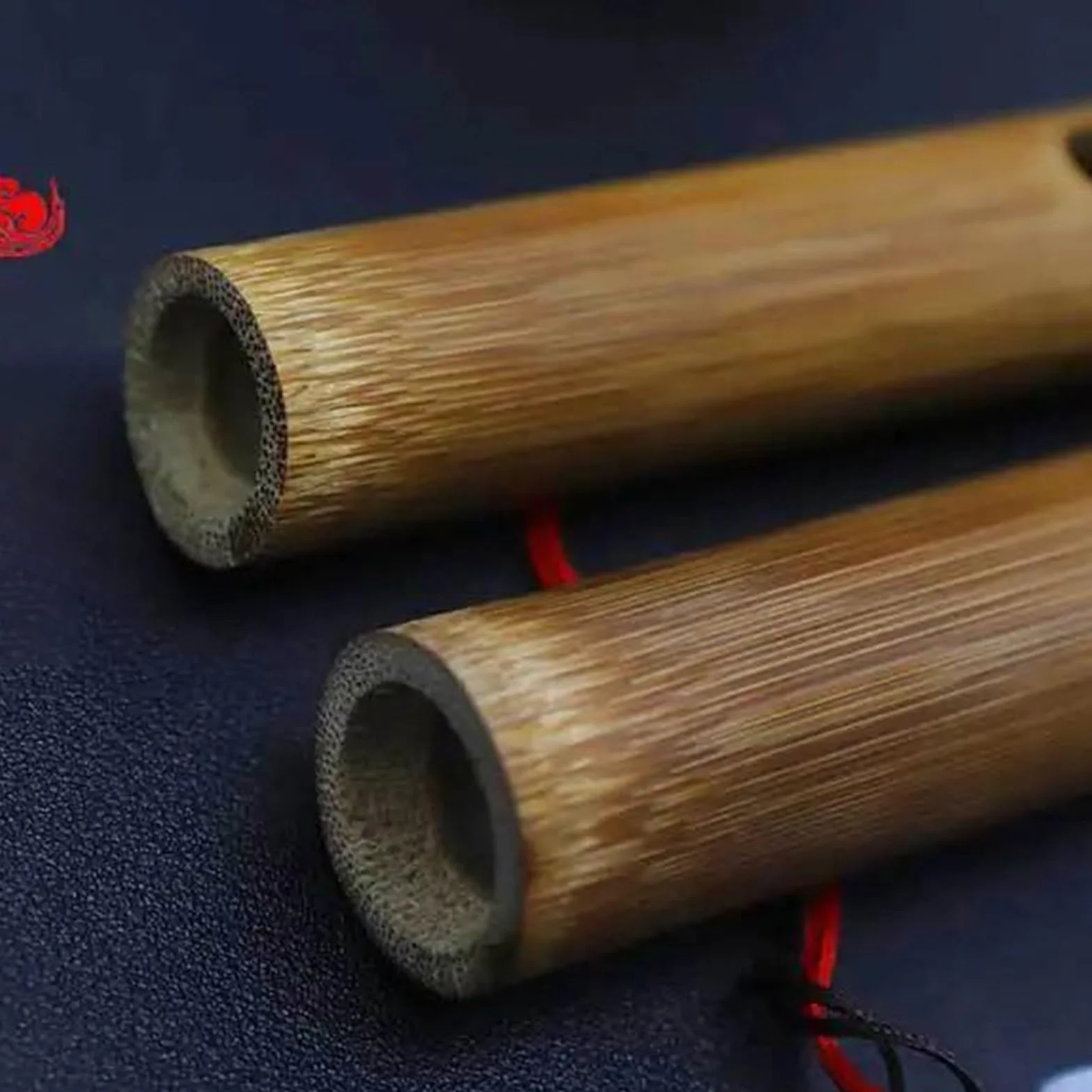 Flûte Chinoise Xiao Bambou Embout U Clé Courte Débutants