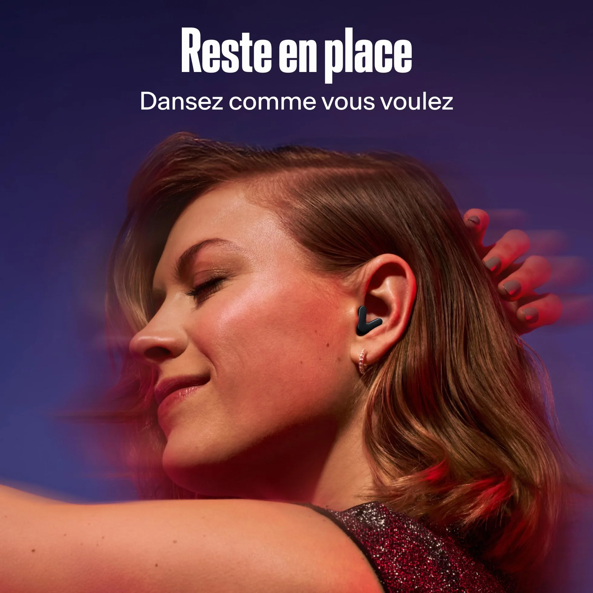Alpine Tune Bouchons d'Oreilles Protection Auditive 19dB Certifiée Haute Fidélité 4 Tailles Noir
