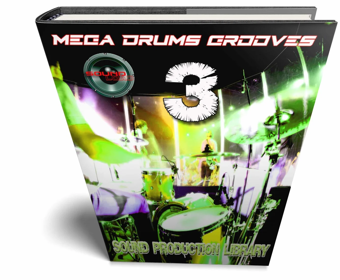 Mega DrUMS GROOVES 1 Bibliothèque d'échantillons 8,5 Go 2DVD