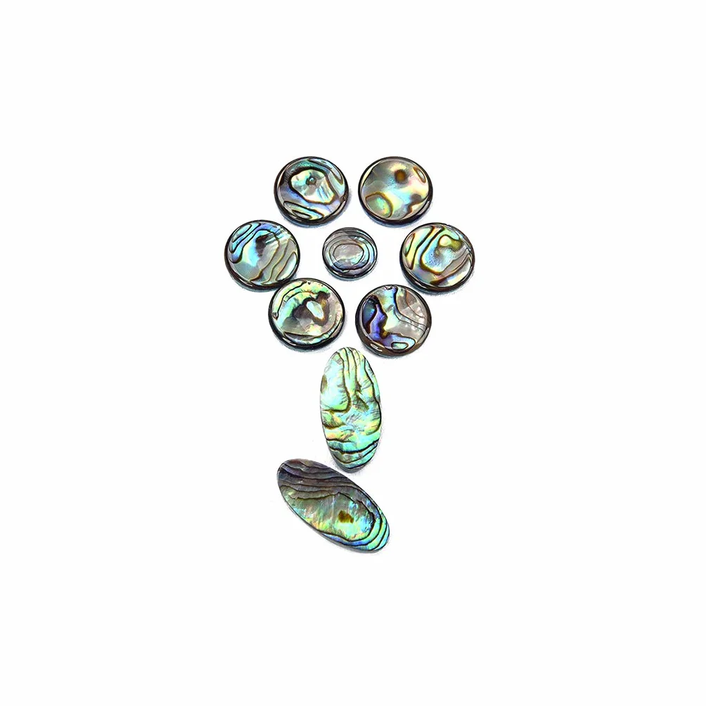 Alnicov Lot de 9 boutons de saxophone soprano alto ténor avec perles Multicolore
