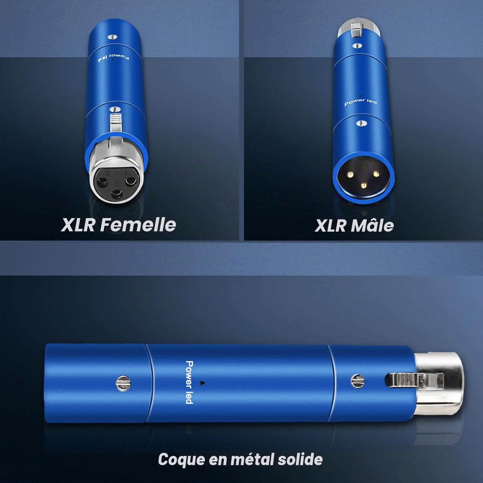 Préamplificateur de micro XLR professionnel - Gain ultra propre jusqu'à +28 dB pour microphone dynamique actif en ligne
