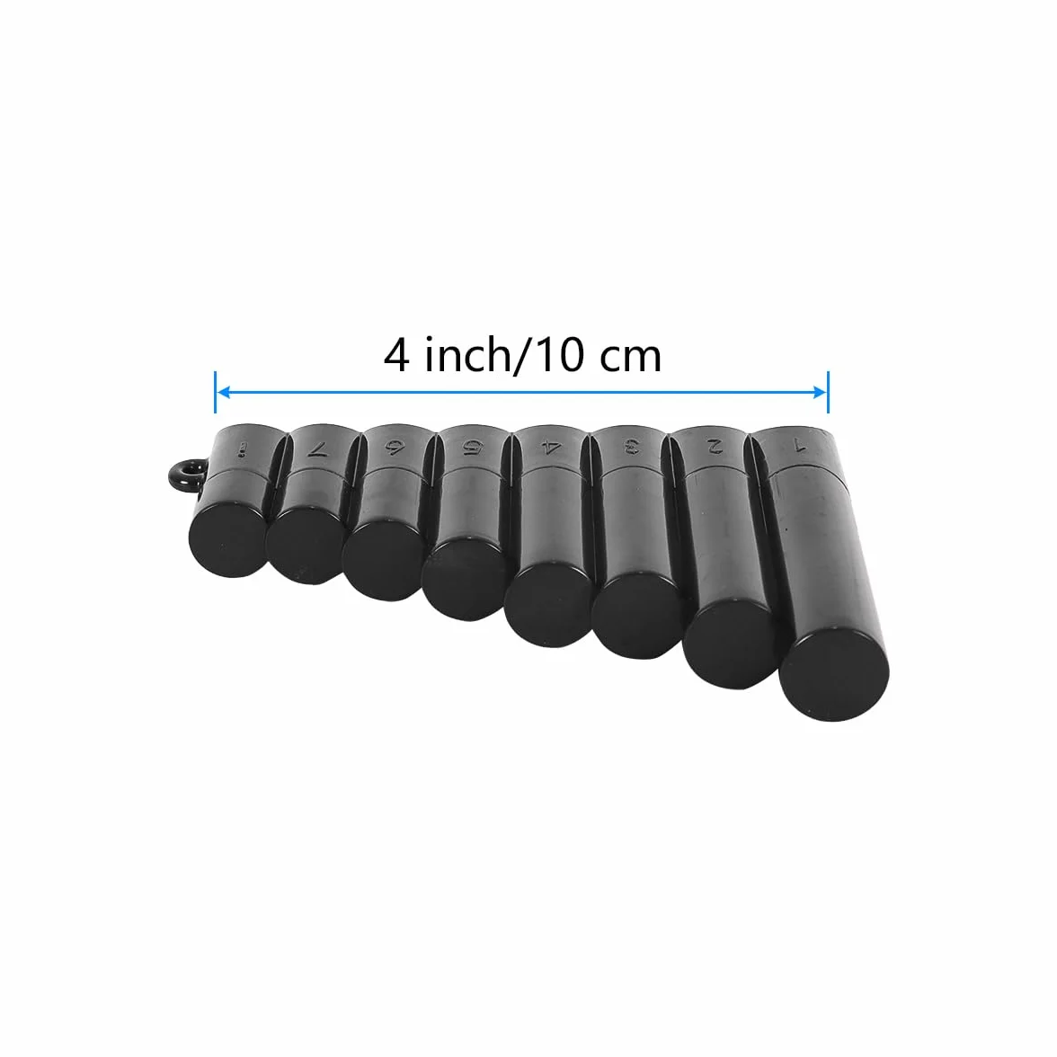 Flûte De Pan 8 Tubes Portable ABS Instrument De Musique Léger Compact Pour Débutants
