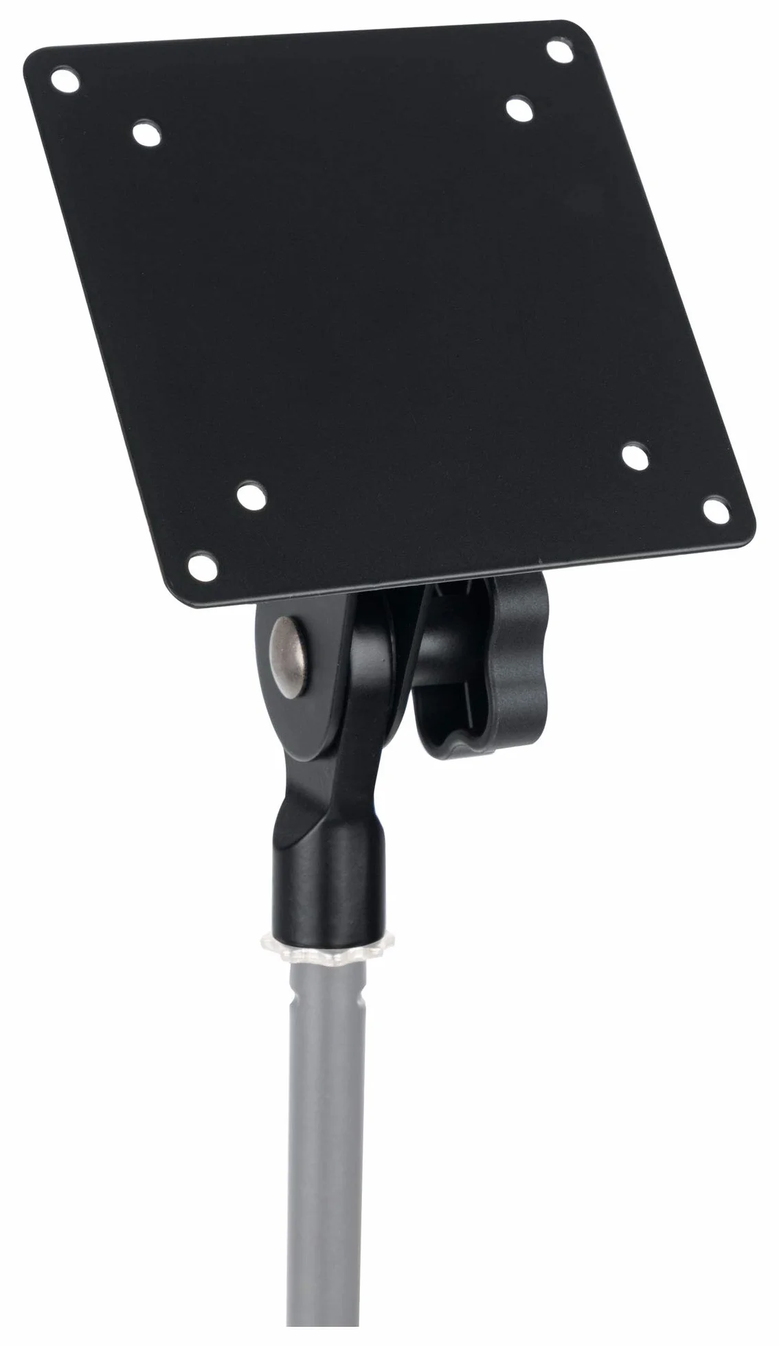 Pronomic Adaptateur Pied de Micro Fixation VESA Écrans LED TFT Montage Moniteurs Entraxes 100 mm 75 mm Noir